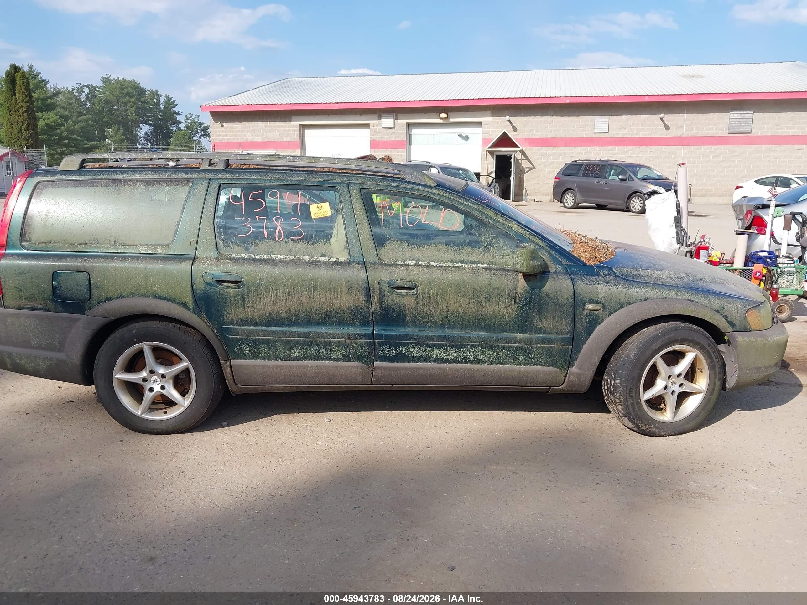 2002 Volvo V70 Xc Зеленый vin: YV1SZ58D321062776