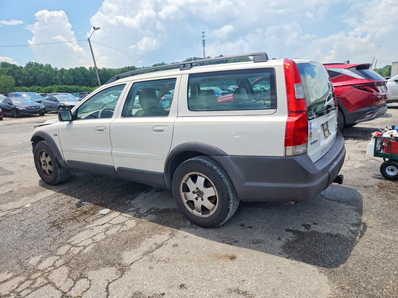 2002 Volvo V70 Xc Cream vin: YV1SZ58D421056792
