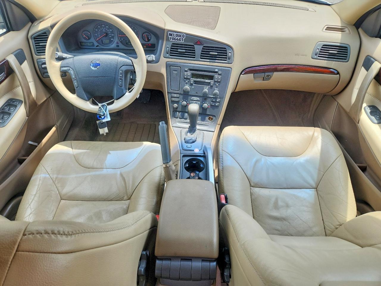 2002 Volvo V70 Xc Cream vin: YV1SZ58D421056792