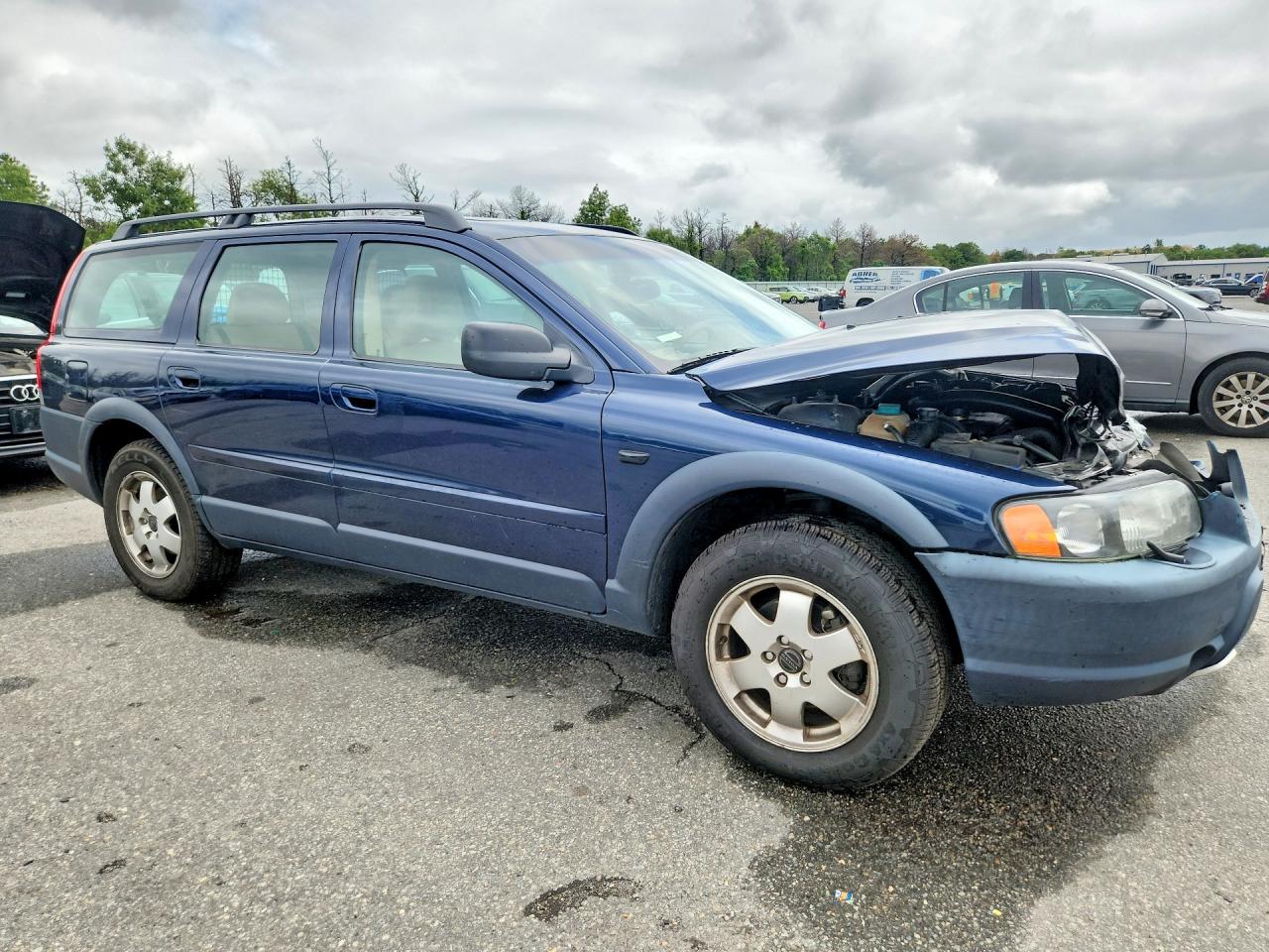 2002 Volvo V70 Xc Синий vin: YV1SZ58D421067498