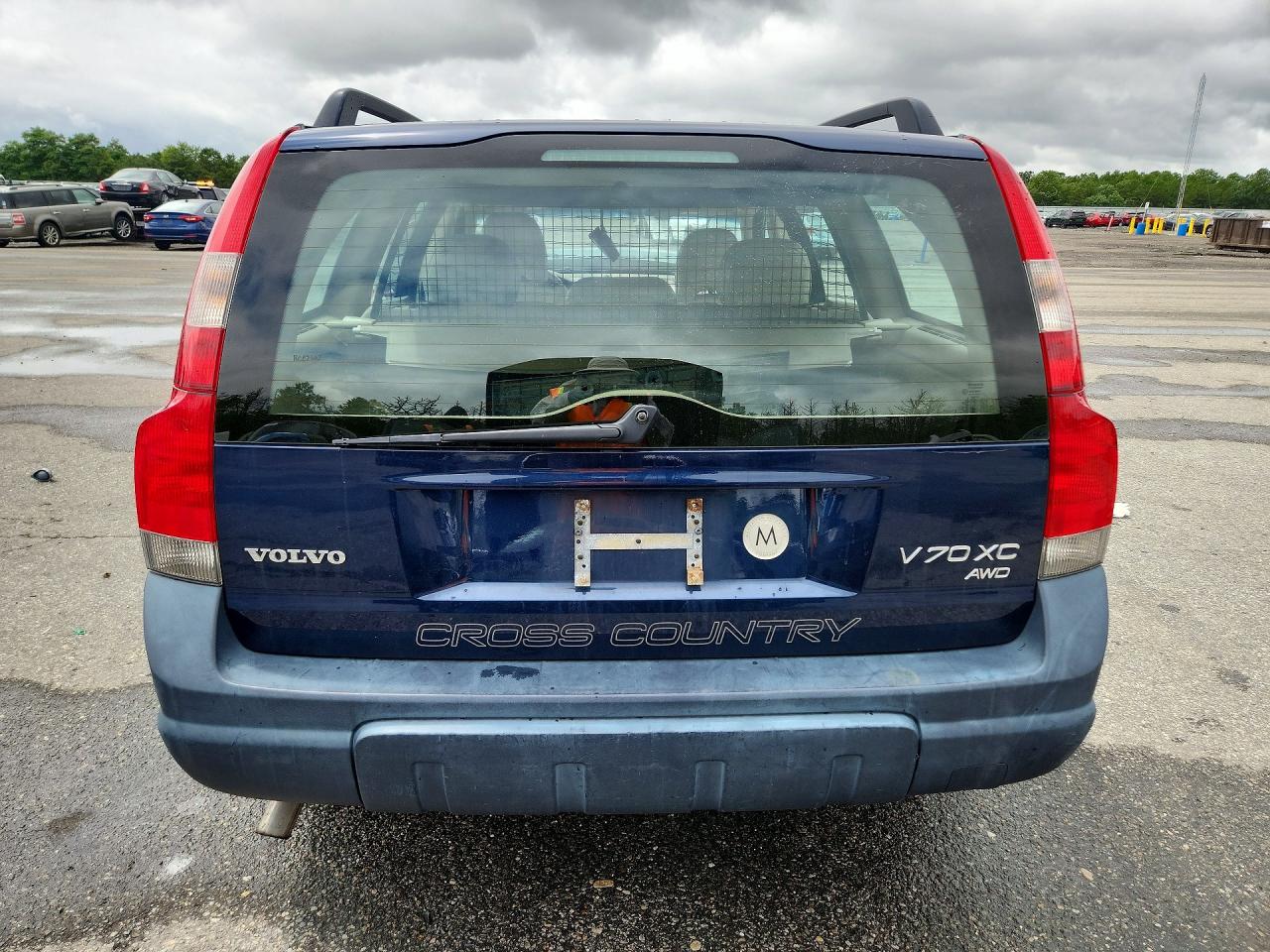 2002 Volvo V70 Xc Синий vin: YV1SZ58D421067498