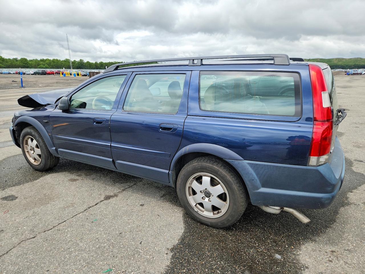 2002 Volvo V70 Xc Синий vin: YV1SZ58D421067498