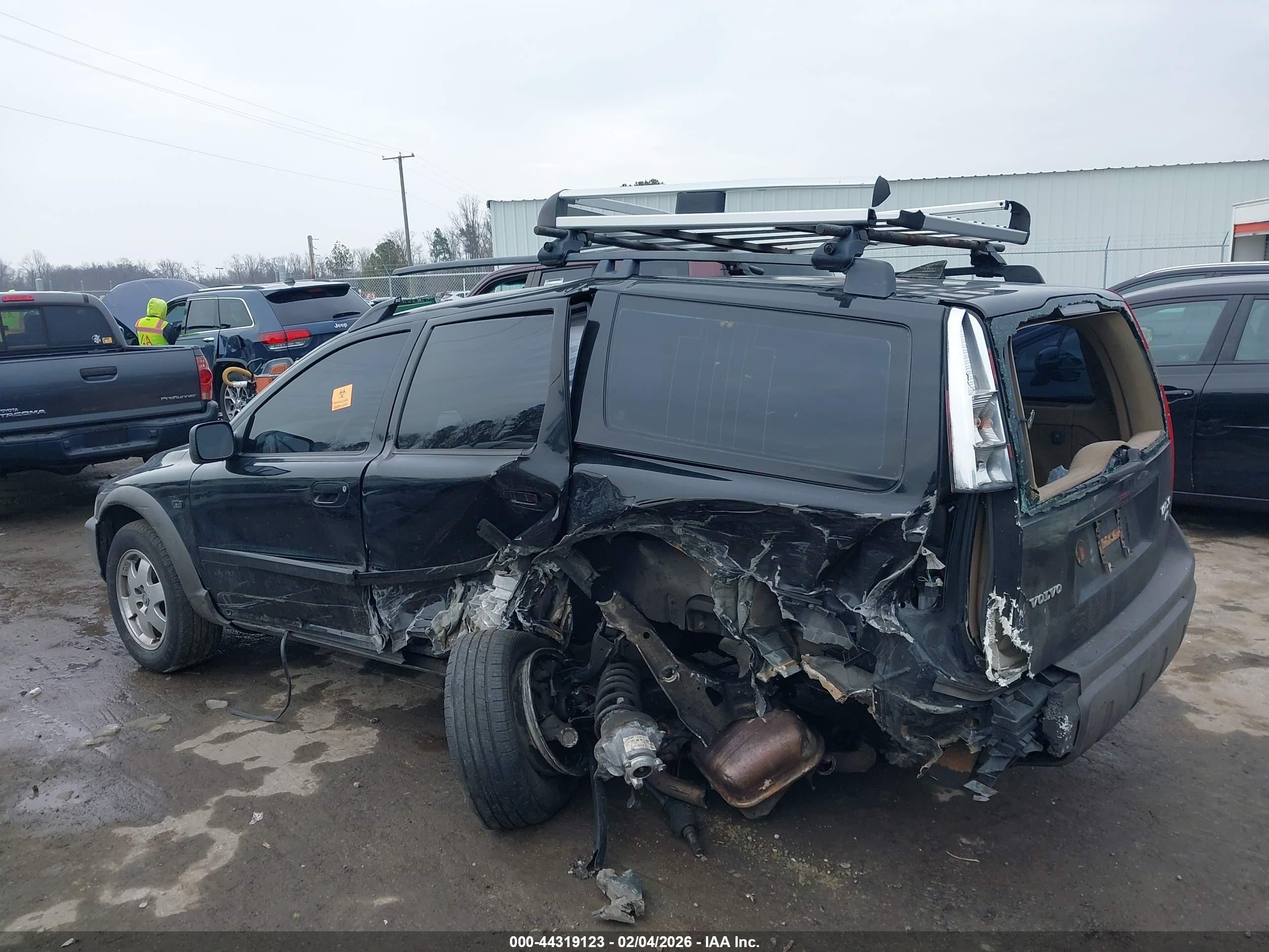 2002 Volvo V70 Xc Черный vin: YV1SZ58D421076878