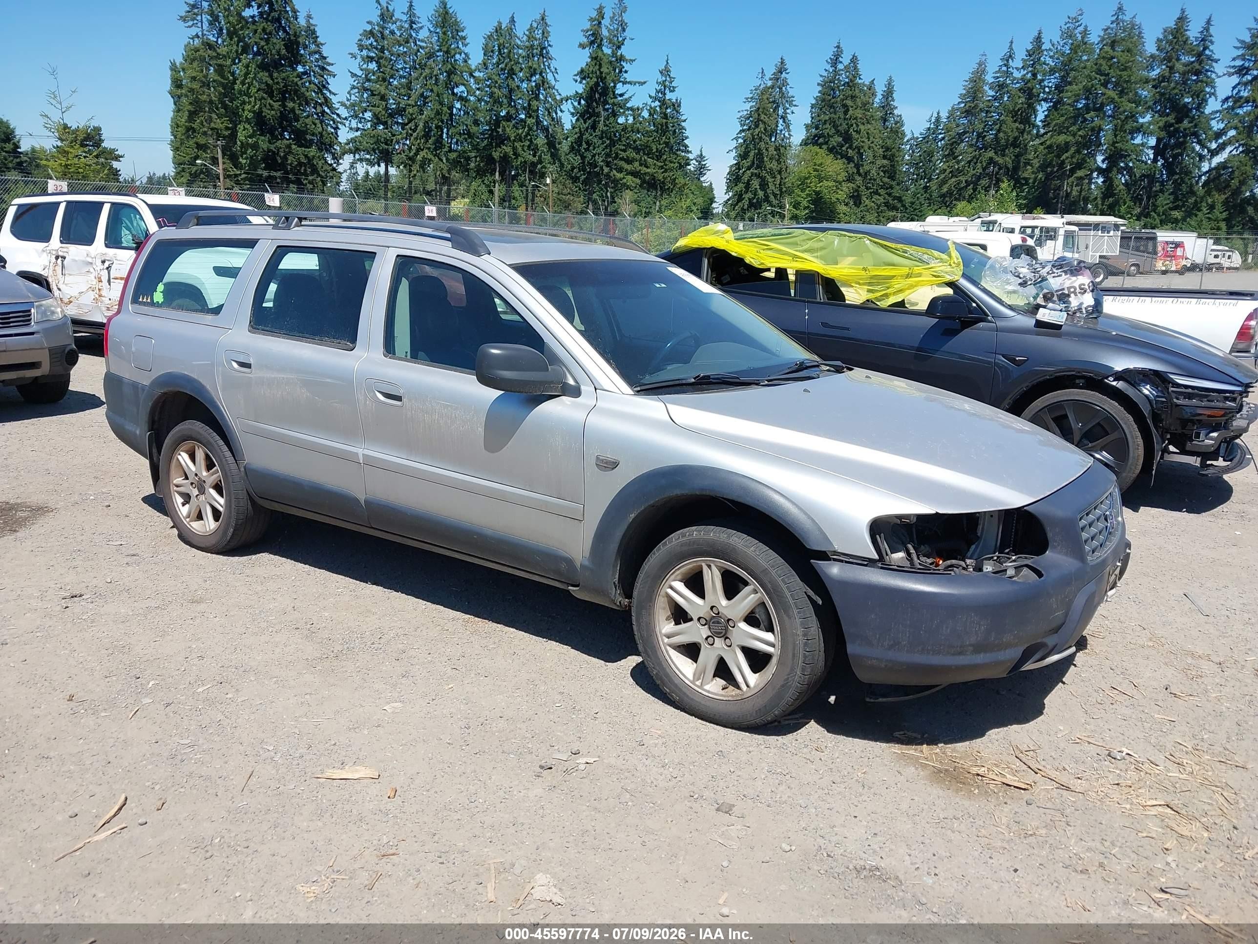 2002 Volvo V70 Xc Серебряный vin: YV1SZ58D521068854