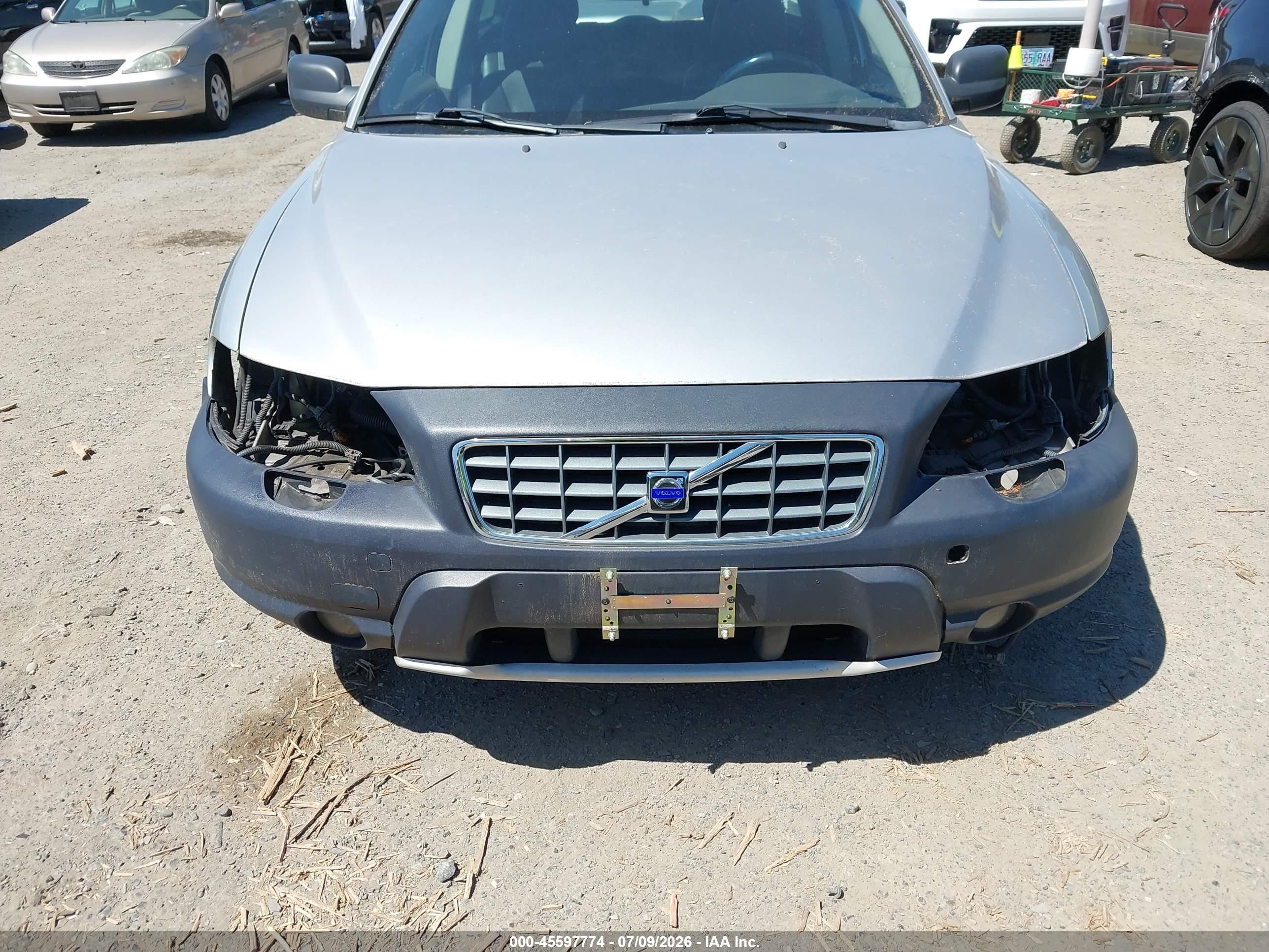 2002 Volvo V70 Xc Silver vin: YV1SZ58D521068854