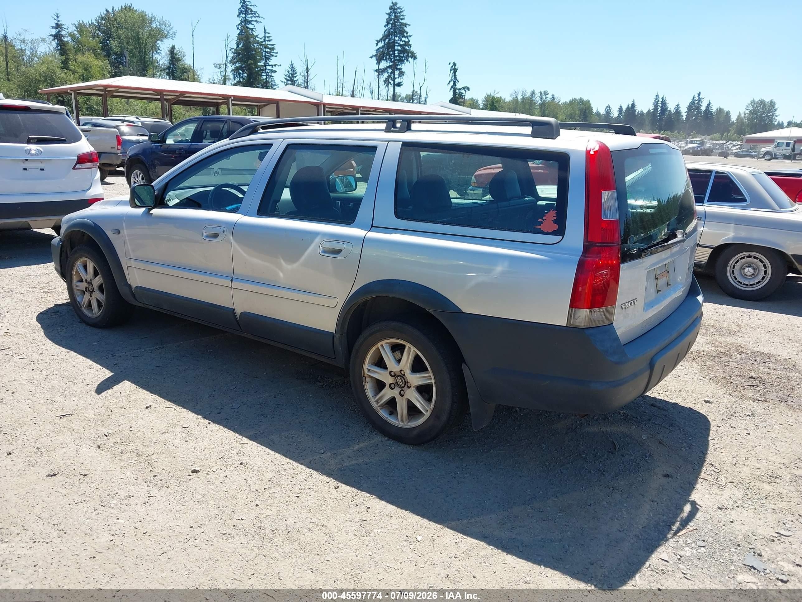 2002 Volvo V70 Xc Silver vin: YV1SZ58D521068854