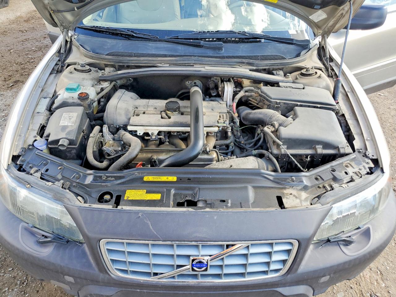 2001 Volvo V70 Xc Коричневый vin: YV1SZ58D611023467