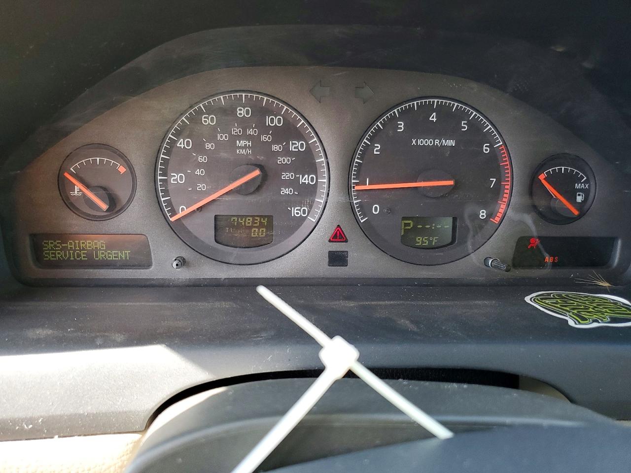 2001 Volvo V70 Xc Коричневый vin: YV1SZ58D611023467