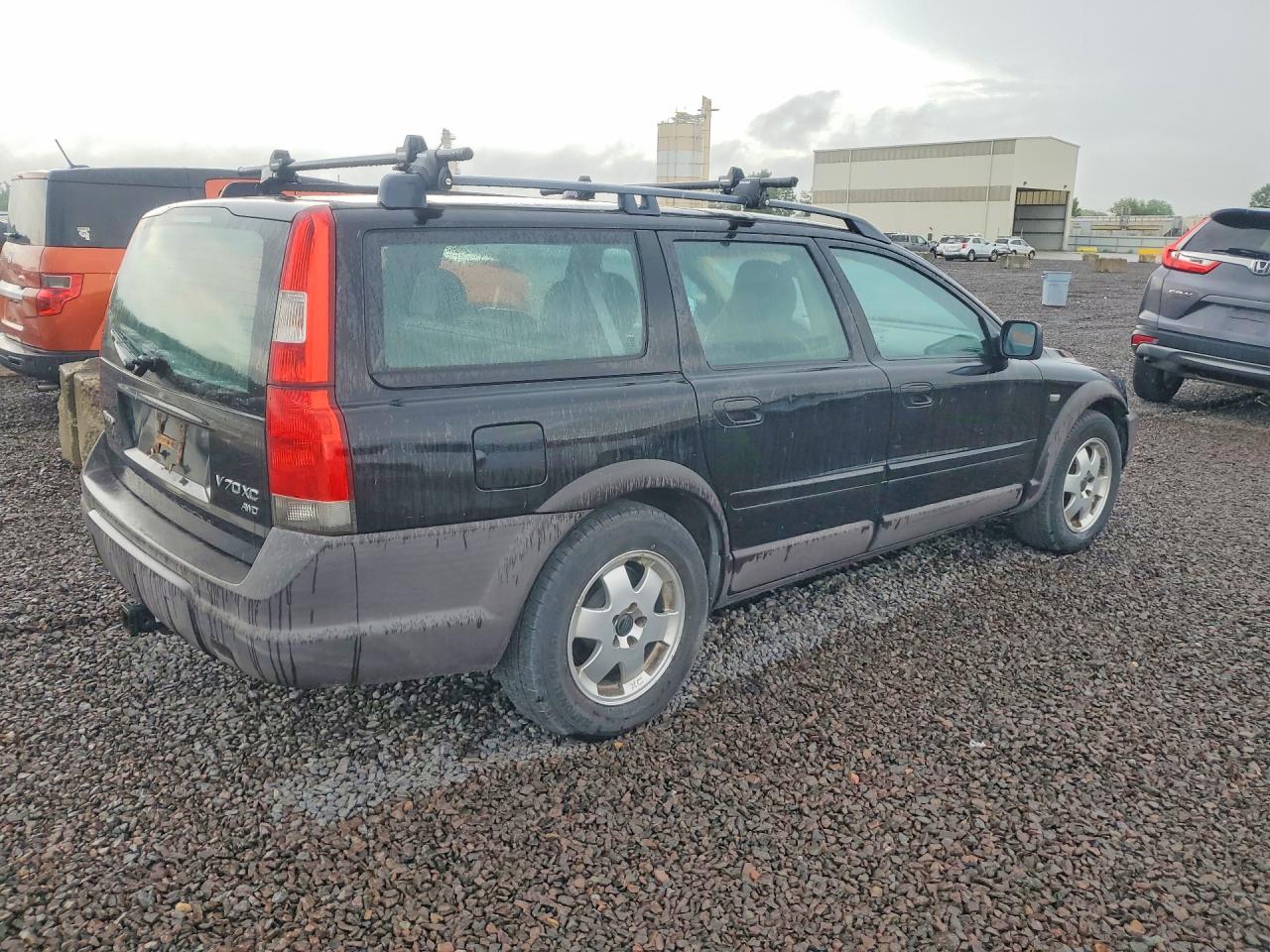 2001 Volvo V70 Xc Black vin: YV1SZ58D711019475