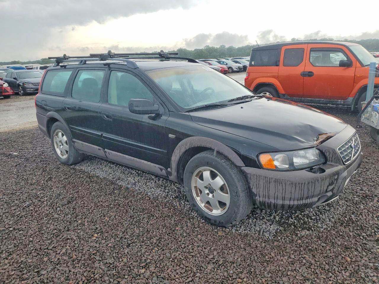 2001 Volvo V70 Xc Black vin: YV1SZ58D711019475