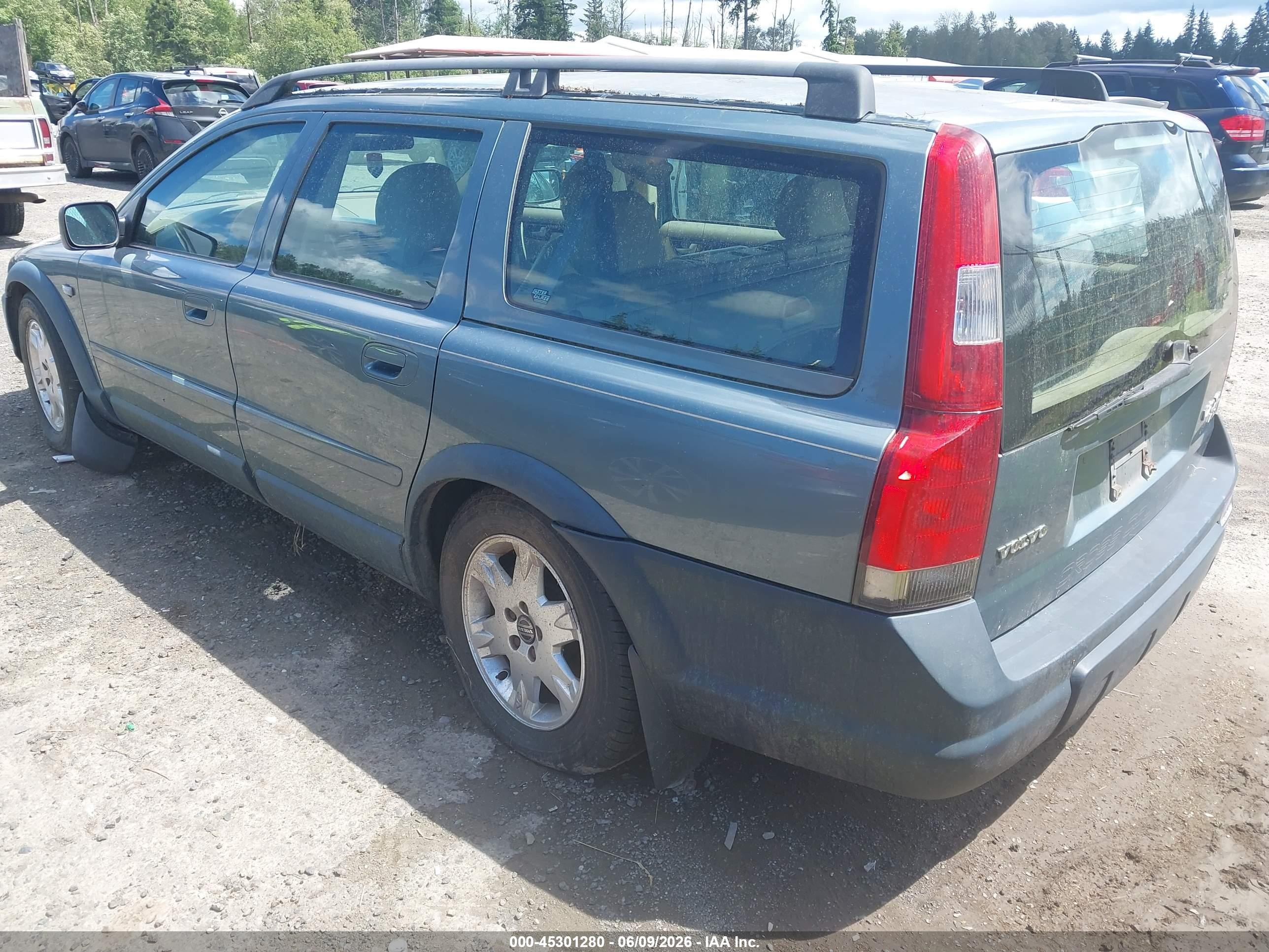 2001 Volvo V70 Xc Blue vin: YV1SZ58D711025373