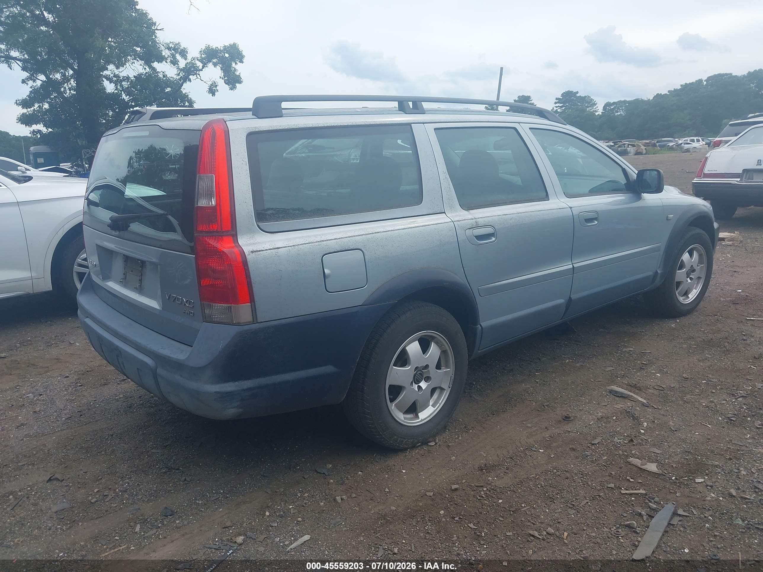 2001 Volvo V70 Xc Blue vin: YV1SZ58D811003477