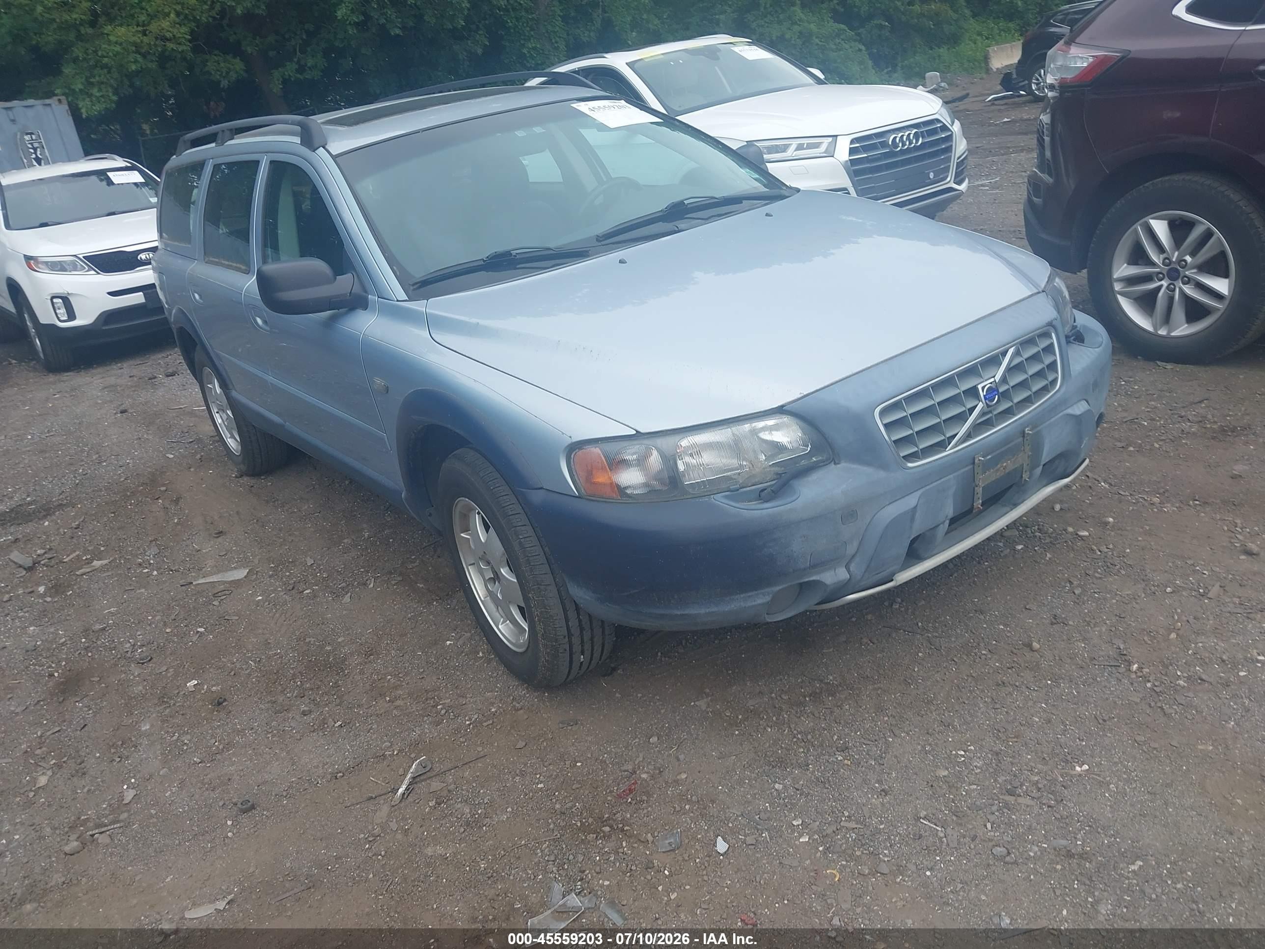 2001 Volvo V70 Xc Blue vin: YV1SZ58D811003477