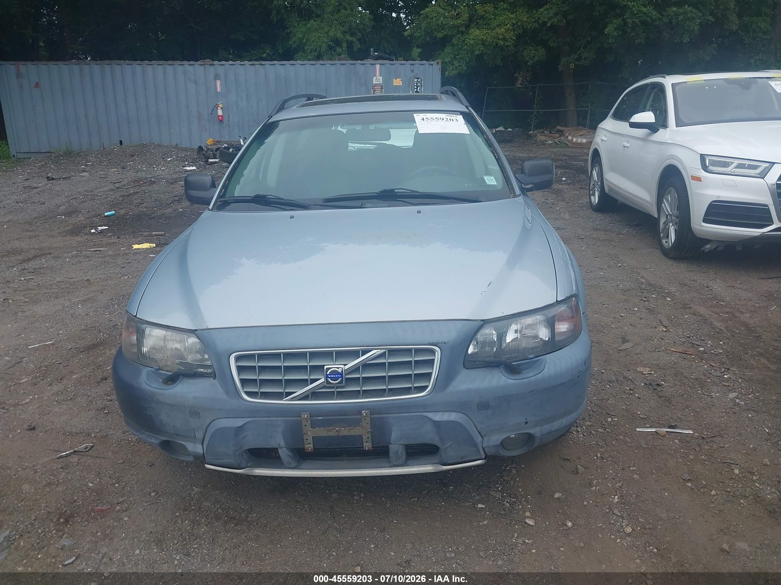 2001 Volvo V70 Xc Blue vin: YV1SZ58D811003477