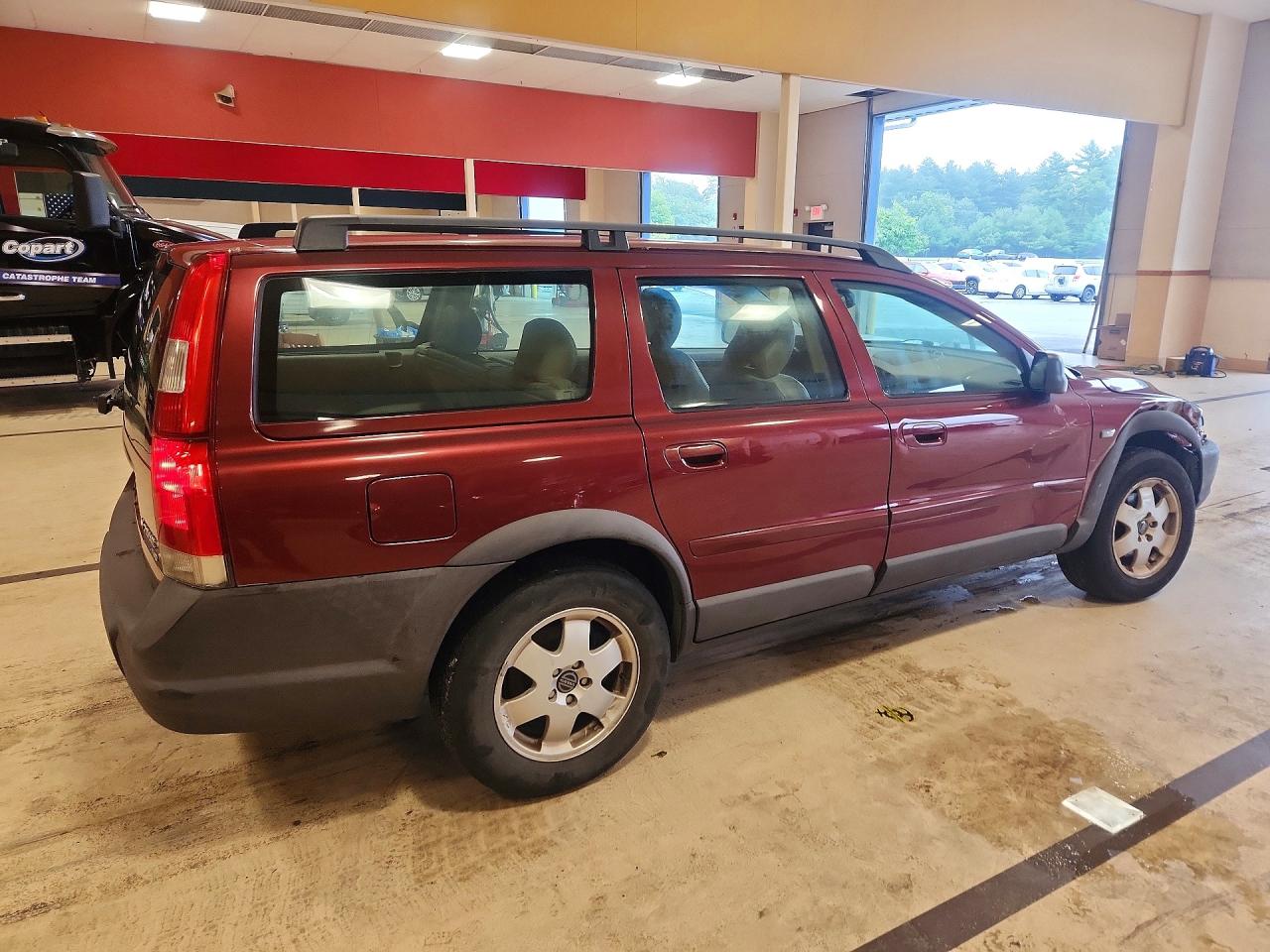 2002 Volvo V70 Xc Maroon vin: YV1SZ58D921071644