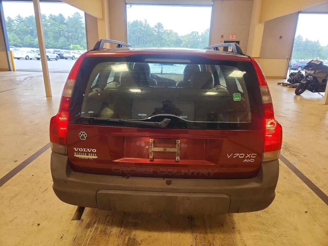2002 Volvo V70 Xc Maroon vin: YV1SZ58D921071644