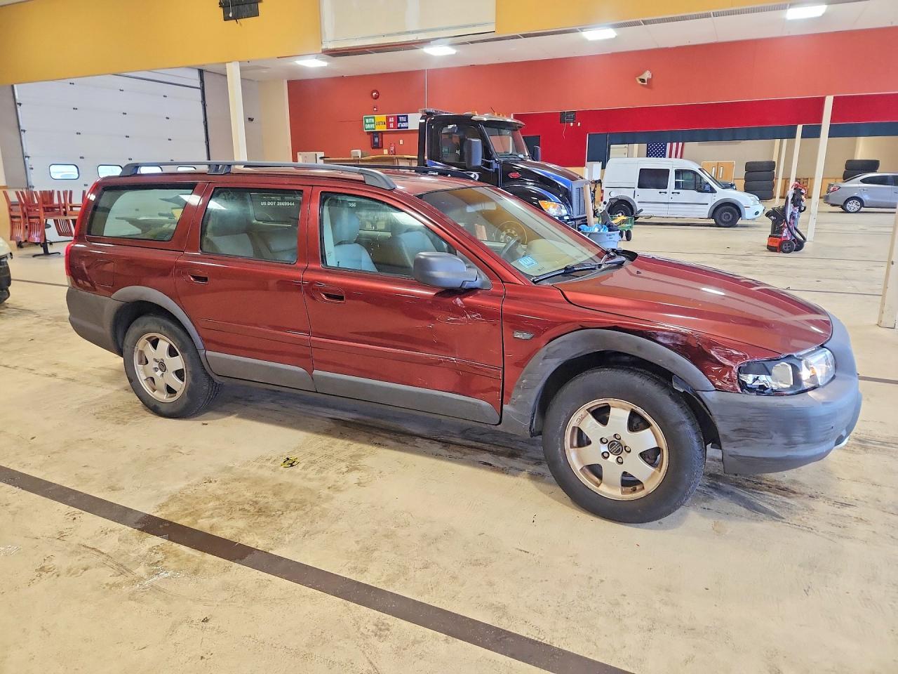 2002 Volvo V70 Xc Maroon vin: YV1SZ58D921071644