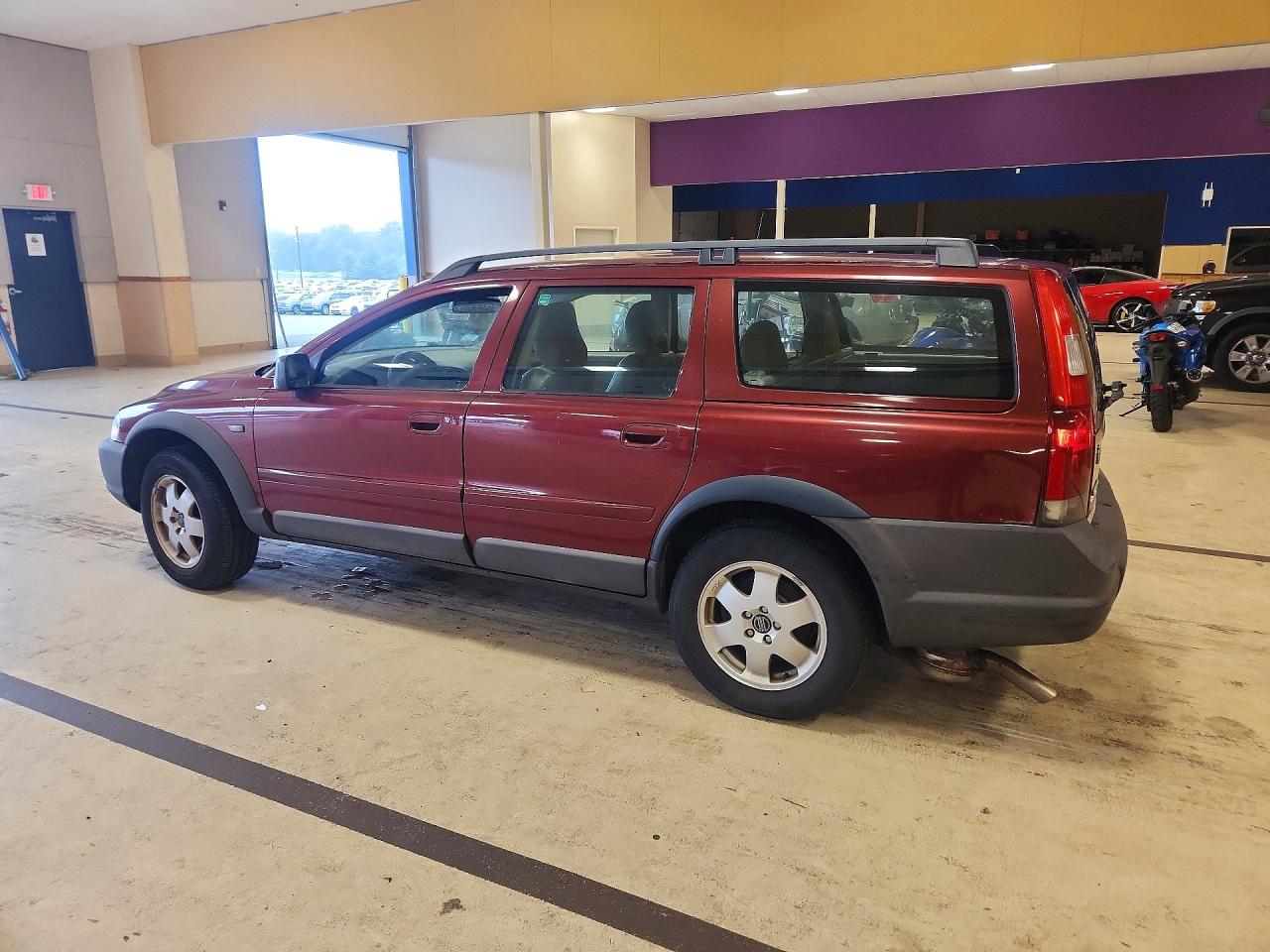 2002 Volvo V70 Xc Maroon vin: YV1SZ58D921071644