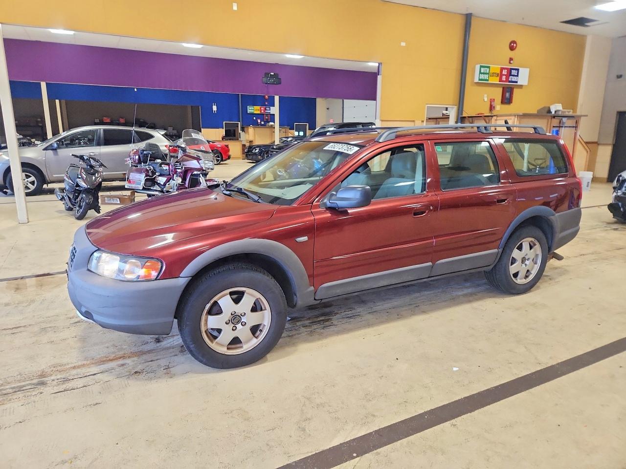 2002 Volvo V70 Xc Maroon vin: YV1SZ58D921071644