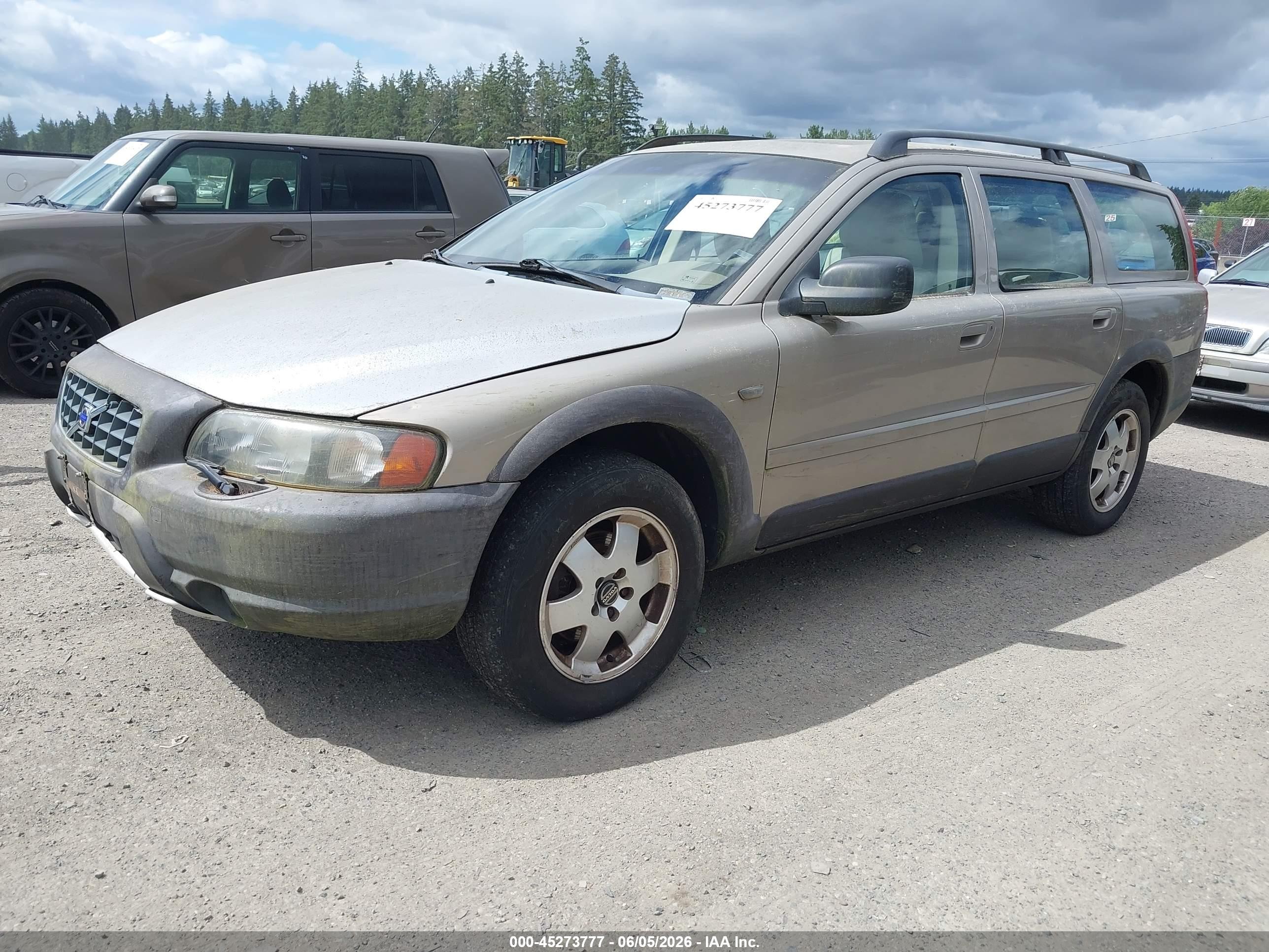 2001 Volvo V70 Xc Gold vin: YV1SZ58DX11008325