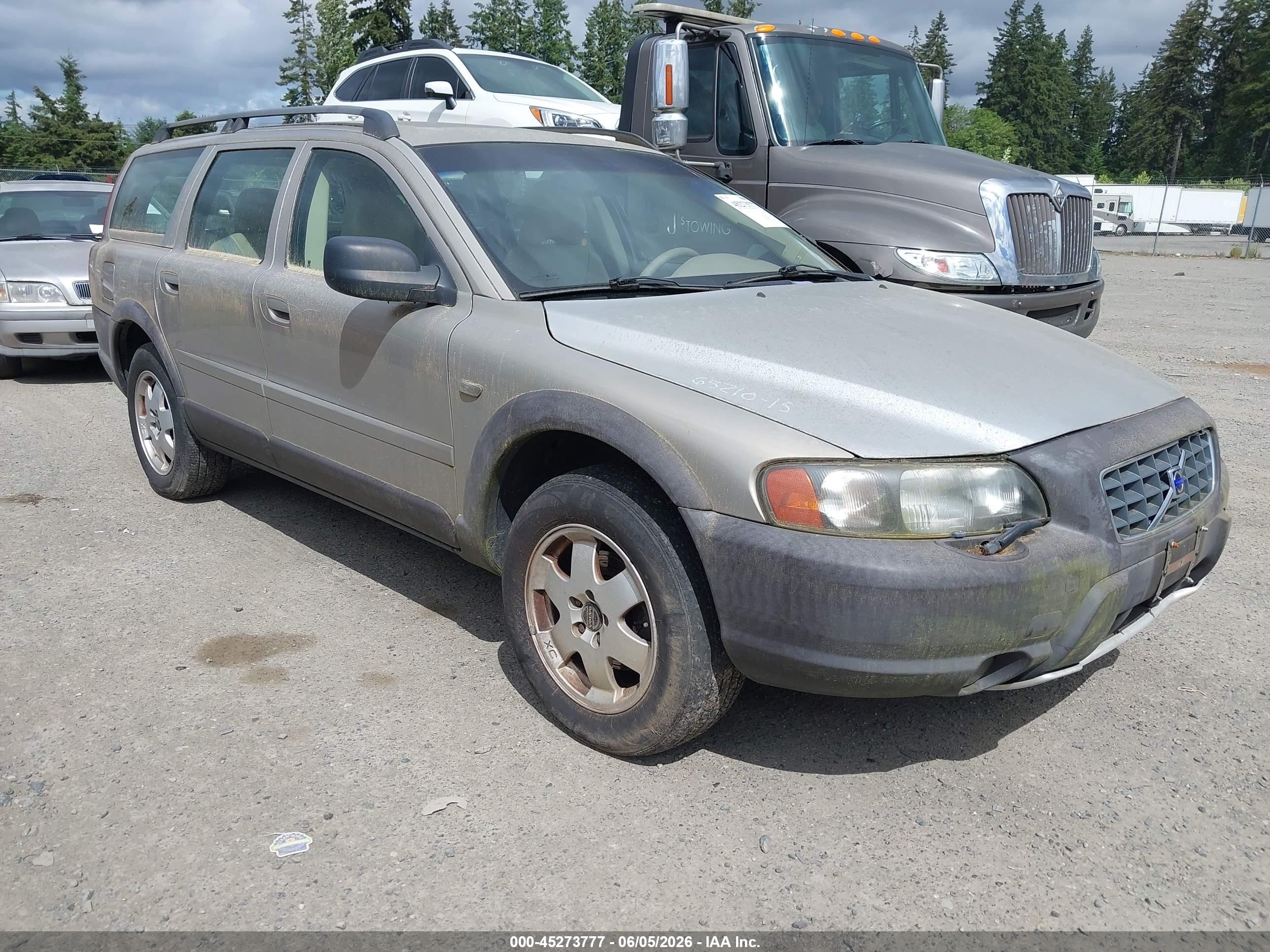 2001 Volvo V70 Xc Gold vin: YV1SZ58DX11008325