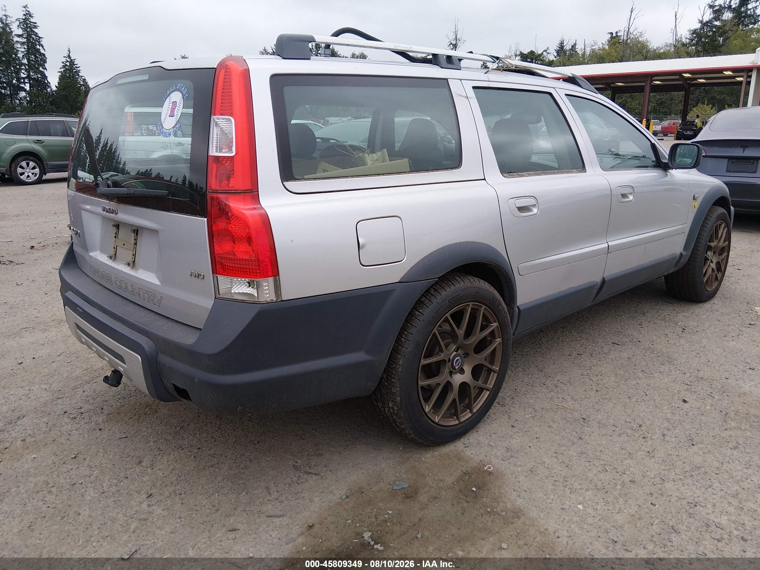 2005 Volvo Xc70 2.5t A Awd/2.5t A Awd Sr Silver vin: YV1SZ592051180835