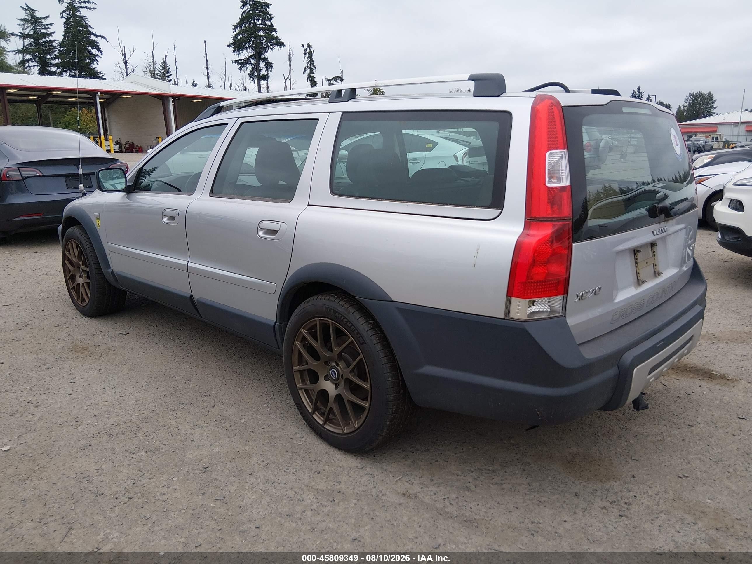 2005 Volvo Xc70 2.5t A Awd/2.5t A Awd Sr Silver vin: YV1SZ592051180835