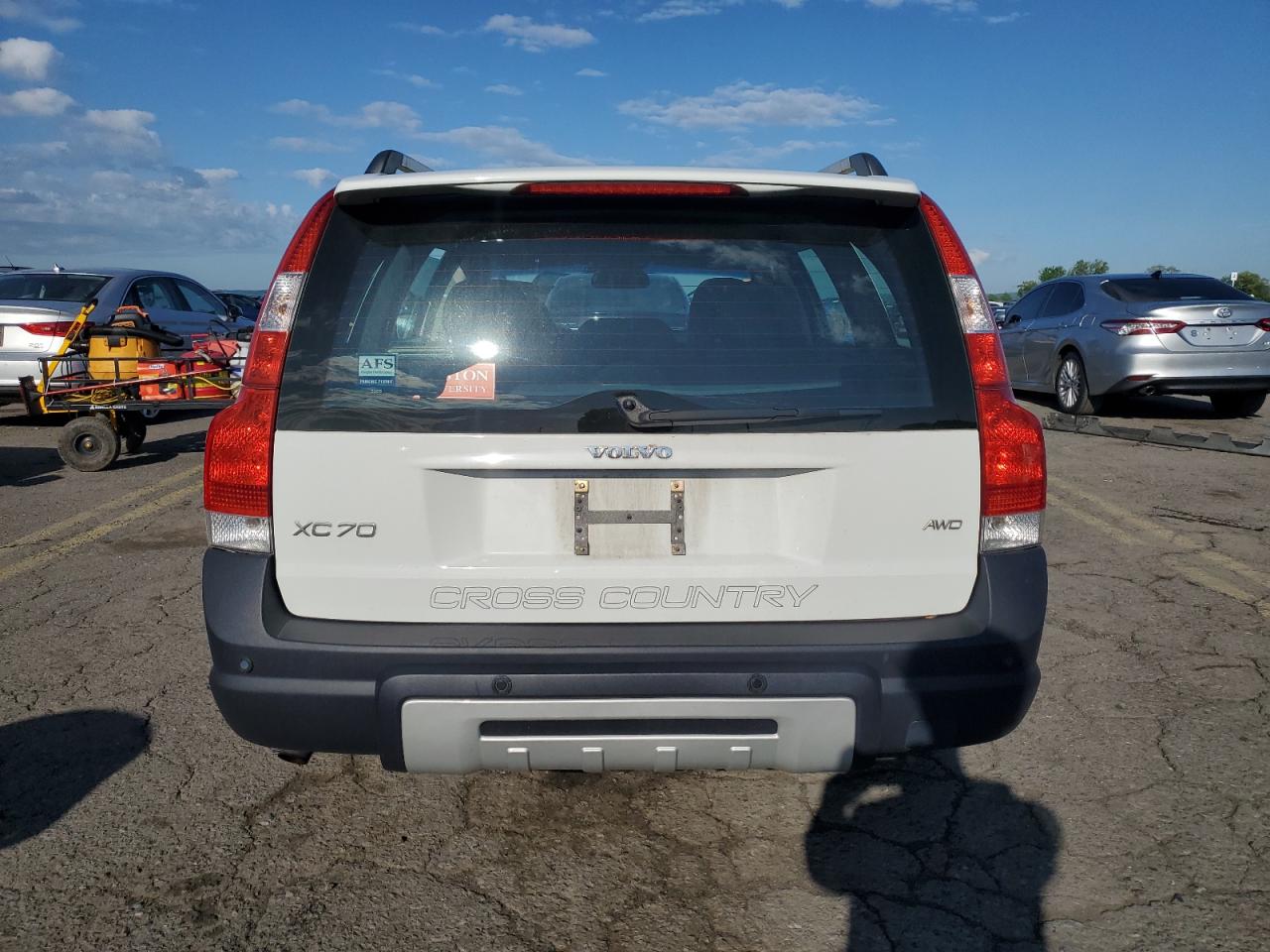 2005 Volvo Xc70 White vin: YV1SZ592351202701