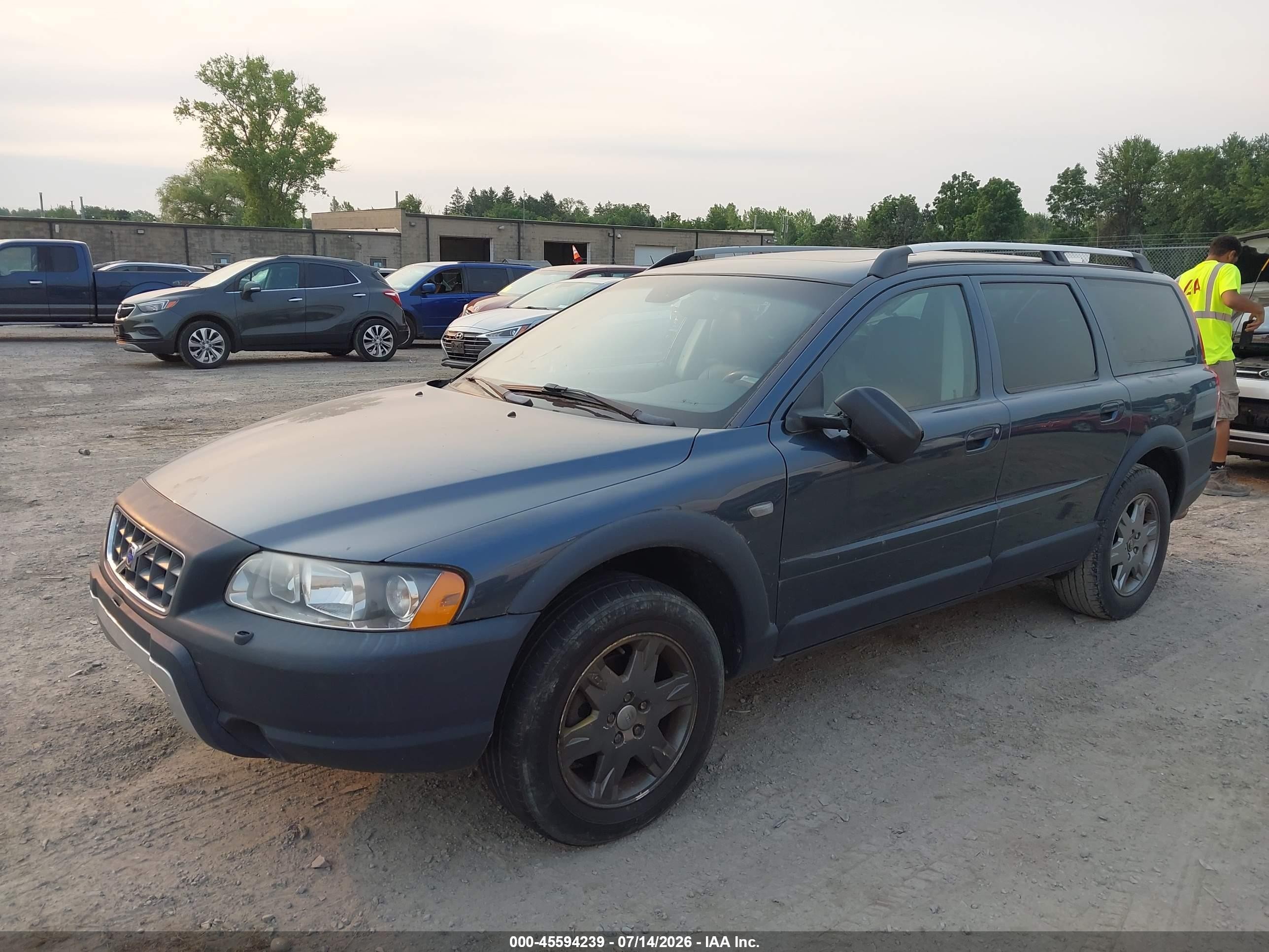 2005 Volvo Xc70 2.5t A Awd/2.5t A Awd Sr Blue vin: YV1SZ592451190512