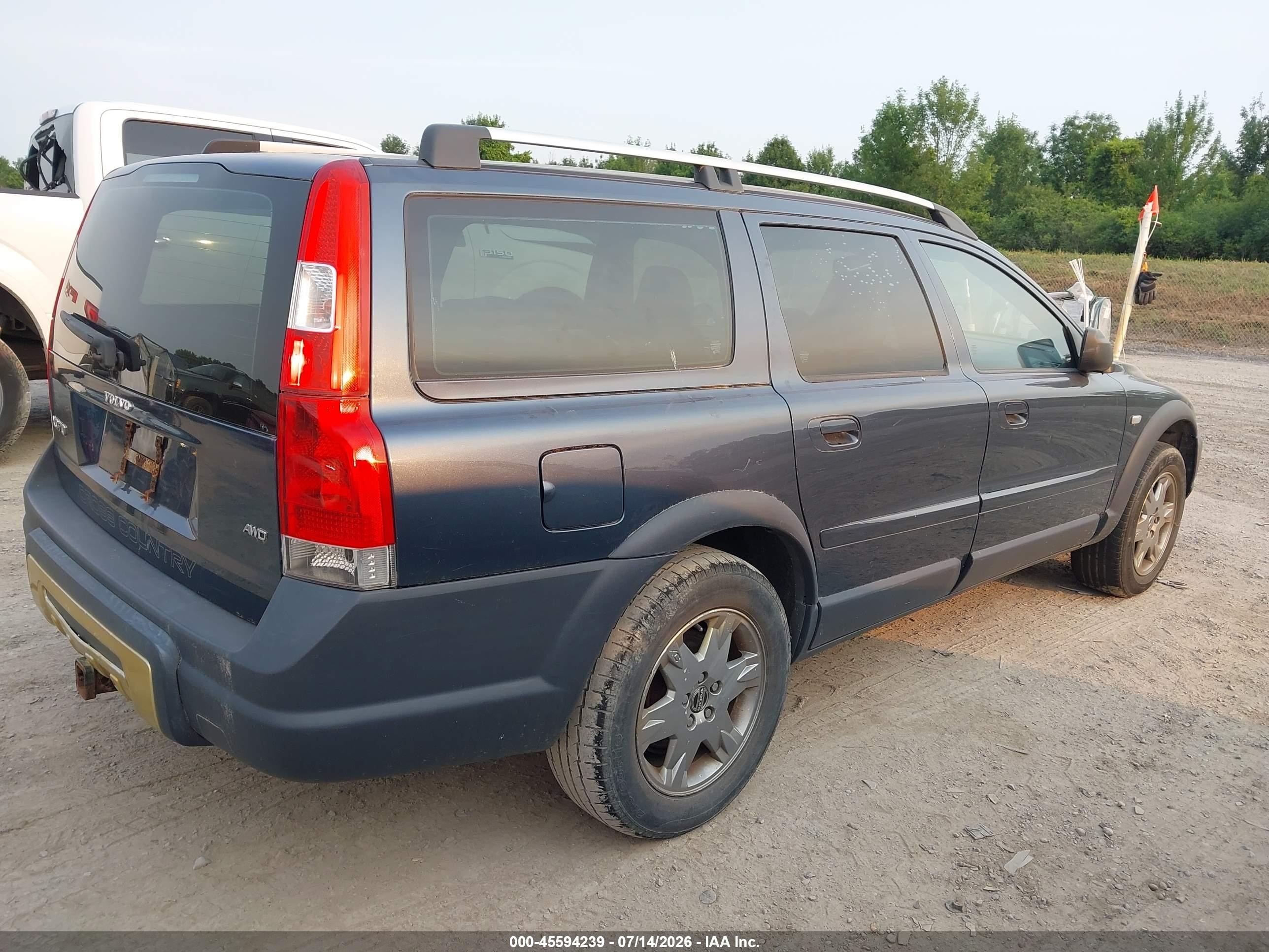 2005 Volvo Xc70 2.5t A Awd/2.5t A Awd Sr Blue vin: YV1SZ592451190512