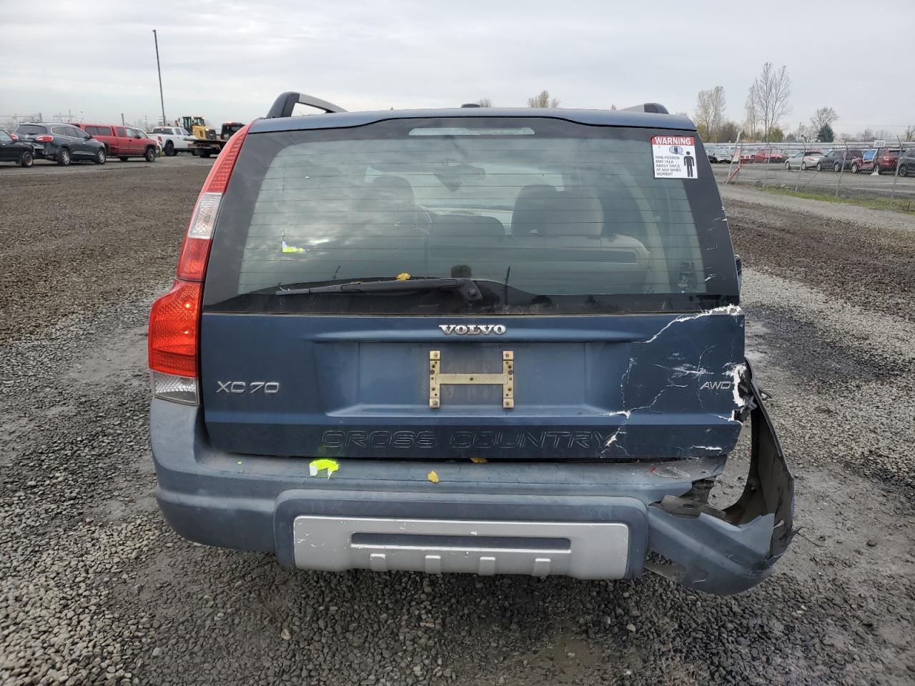2005 Volvo Xc70 Blue vin: YV1SZ592451193717