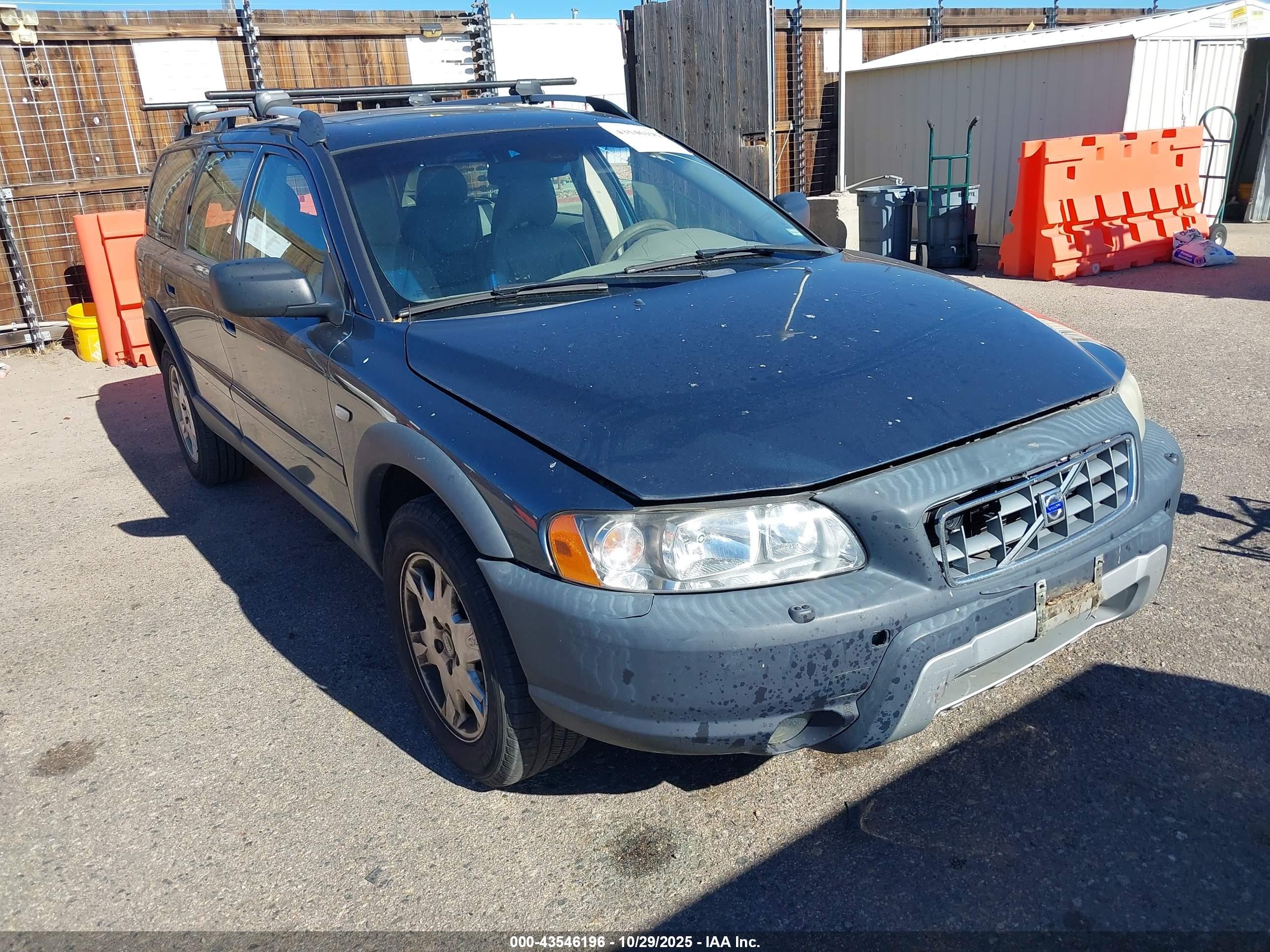 2005 Volvo Xc70 2.5t Awd Gray vin: YV1SZ592551185058