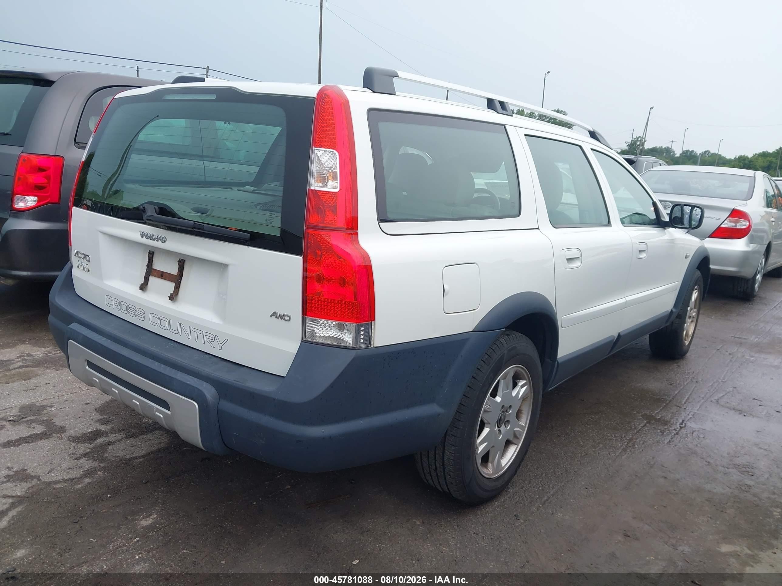 2005 Volvo Xc70 2.5t A Awd/2.5t A Awd Sr White vin: YV1SZ592551196349