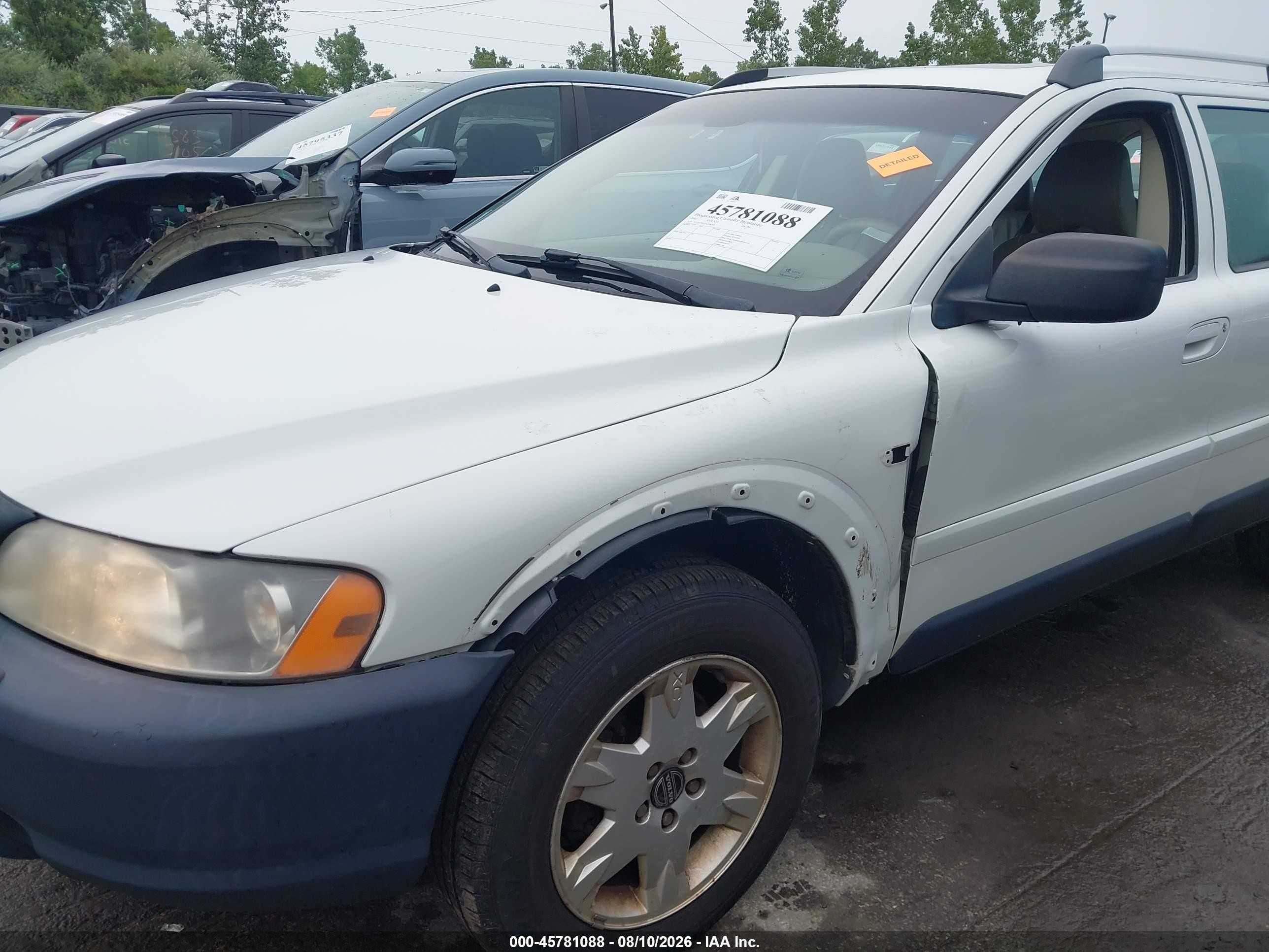2005 Volvo Xc70 2.5t A Awd/2.5t A Awd Sr White vin: YV1SZ592551196349