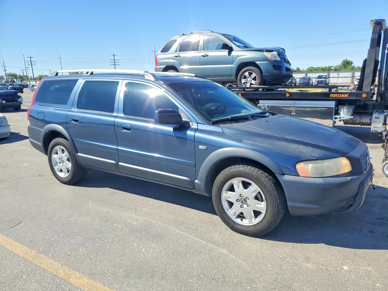 2005 Volvo Xc70 Blue vin: YV1SZ592551199705