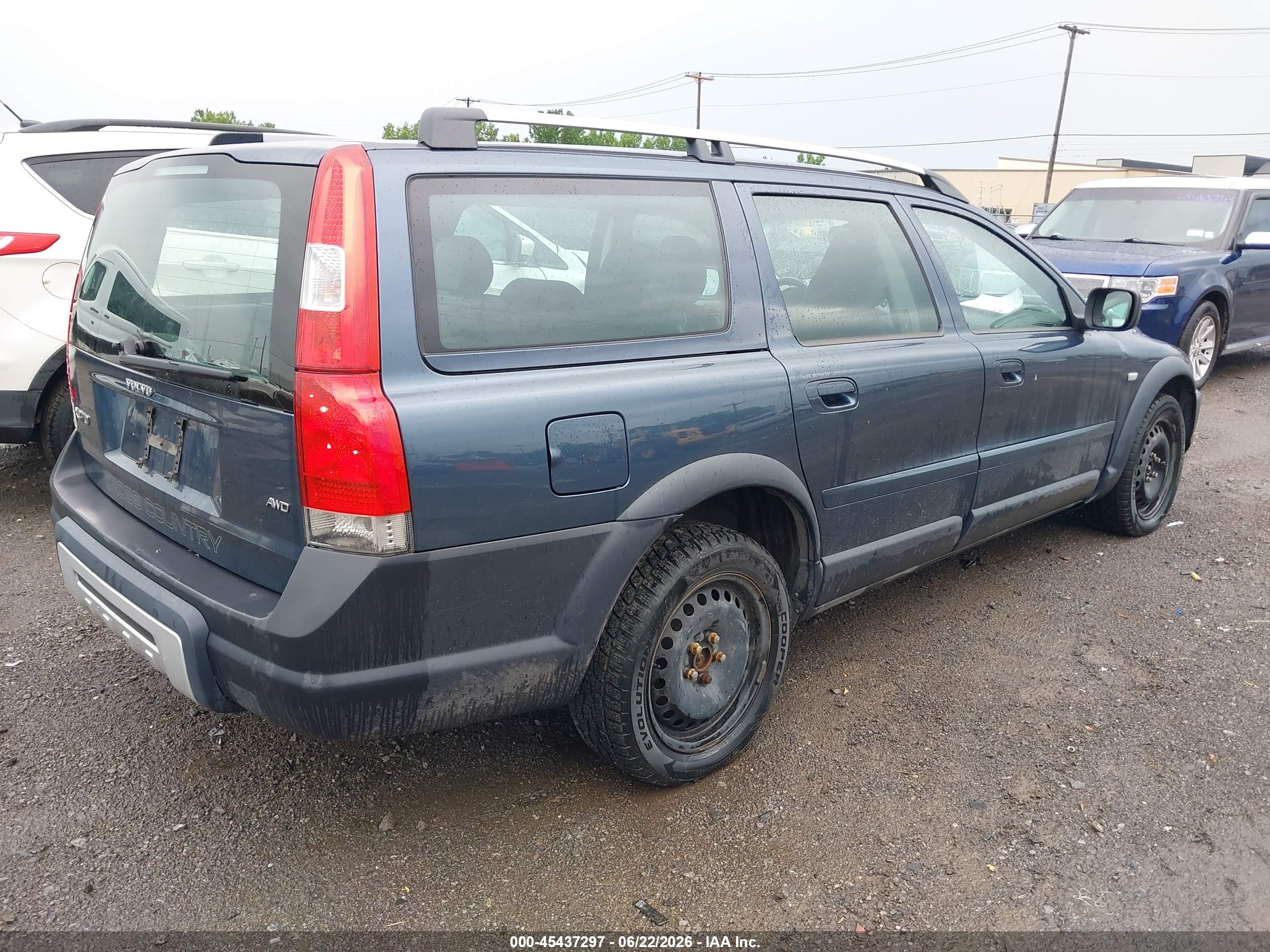 2005 Volvo Xc70 2.5t A Awd/2.5t A Awd Sr Blue vin: YV1SZ592651197607