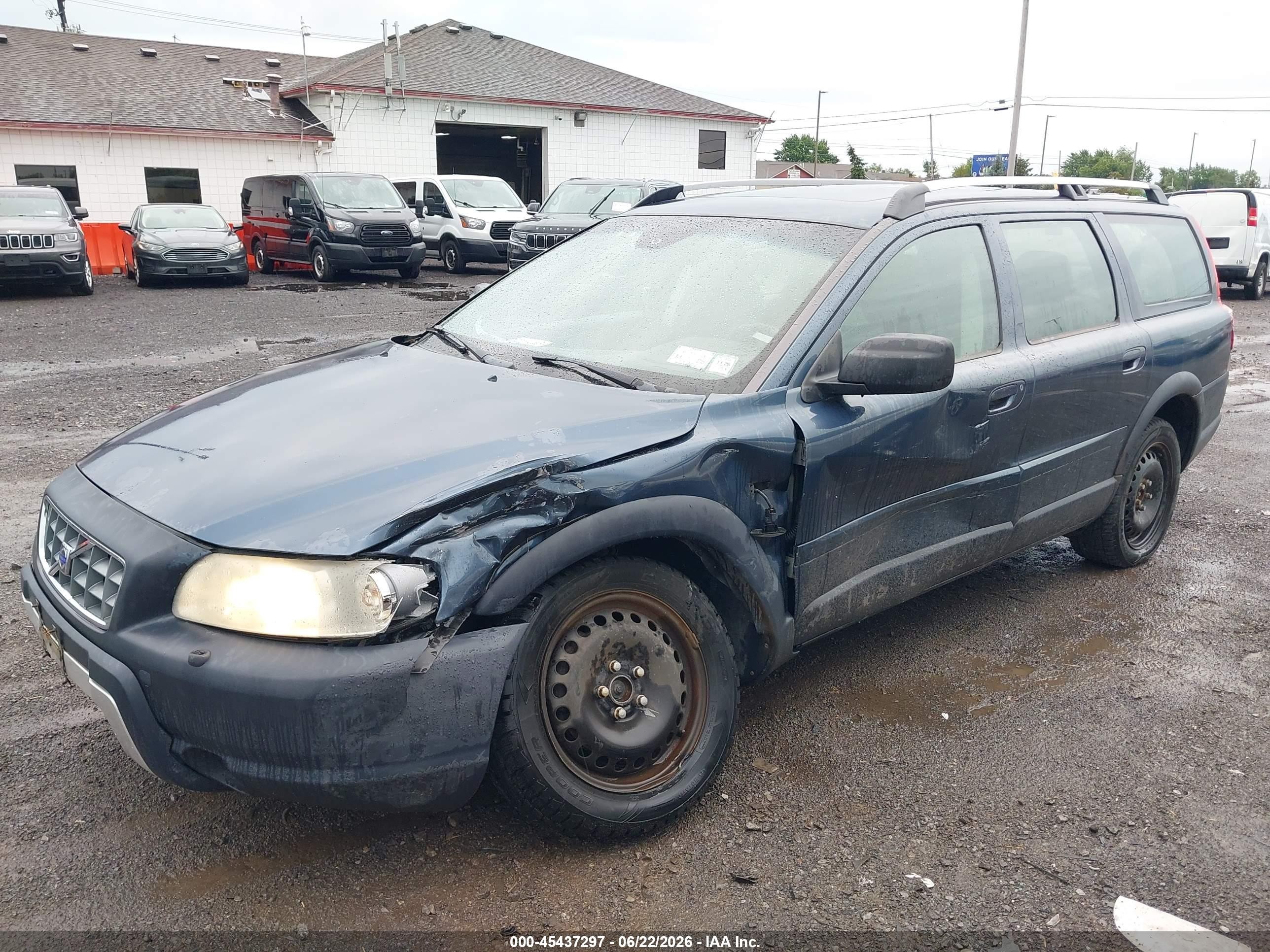 2005 Volvo Xc70 2.5t A Awd/2.5t A Awd Sr Blue vin: YV1SZ592651197607