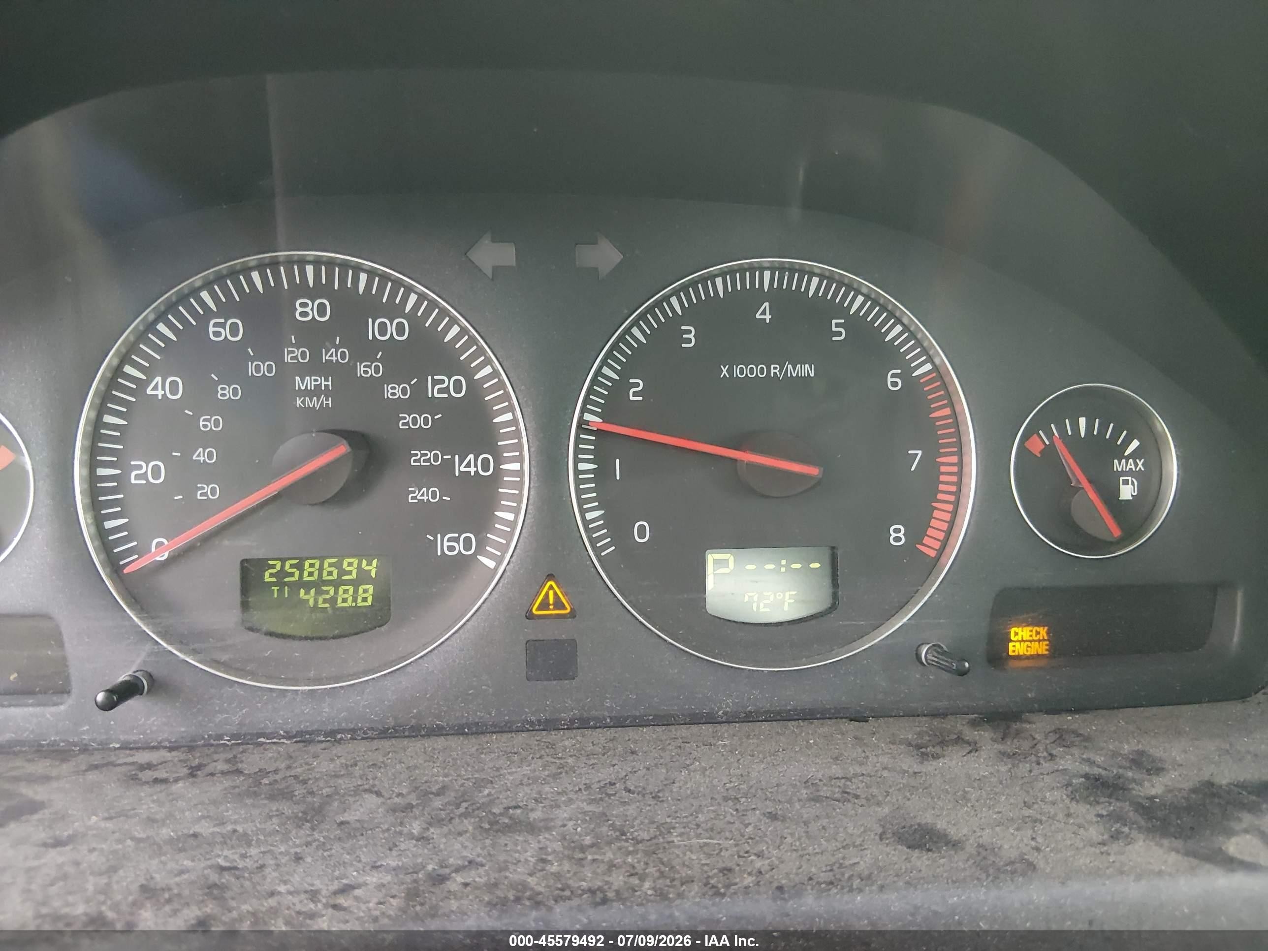 2005 Volvo Xc70 2.5t A Awd/2.5t A Awd Sr Silver vin: YV1SZ592651198949