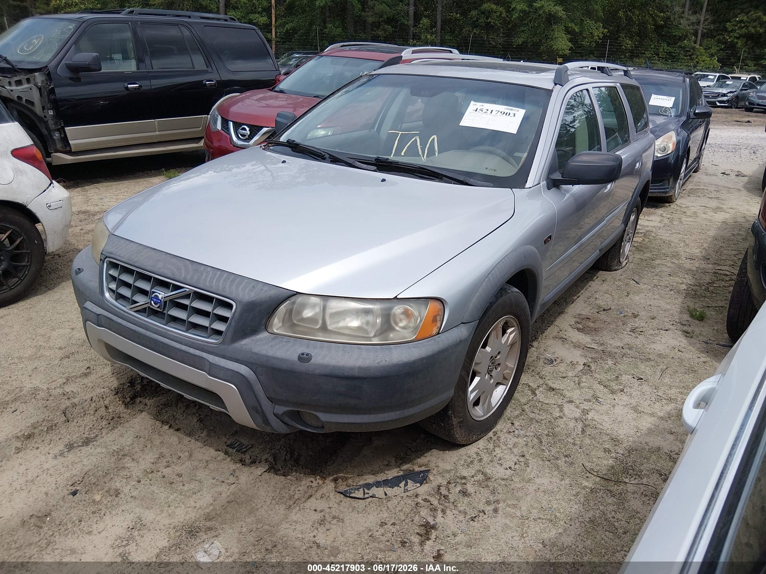2005 Volvo Xc70 2.5t Awd Silver vin: YV1SZ592851205027