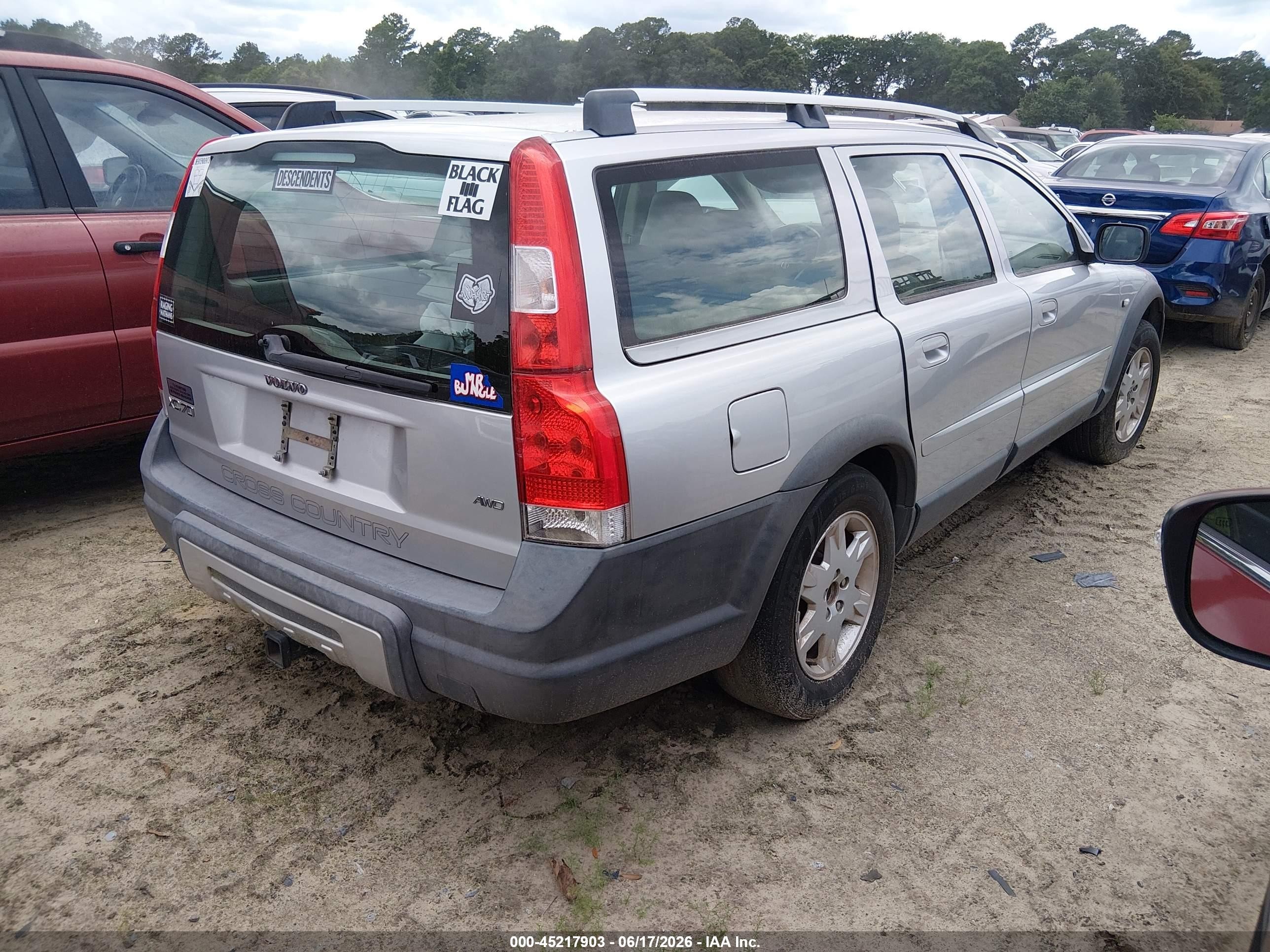 2005 Volvo Xc70 2.5t Awd Silver vin: YV1SZ592851205027