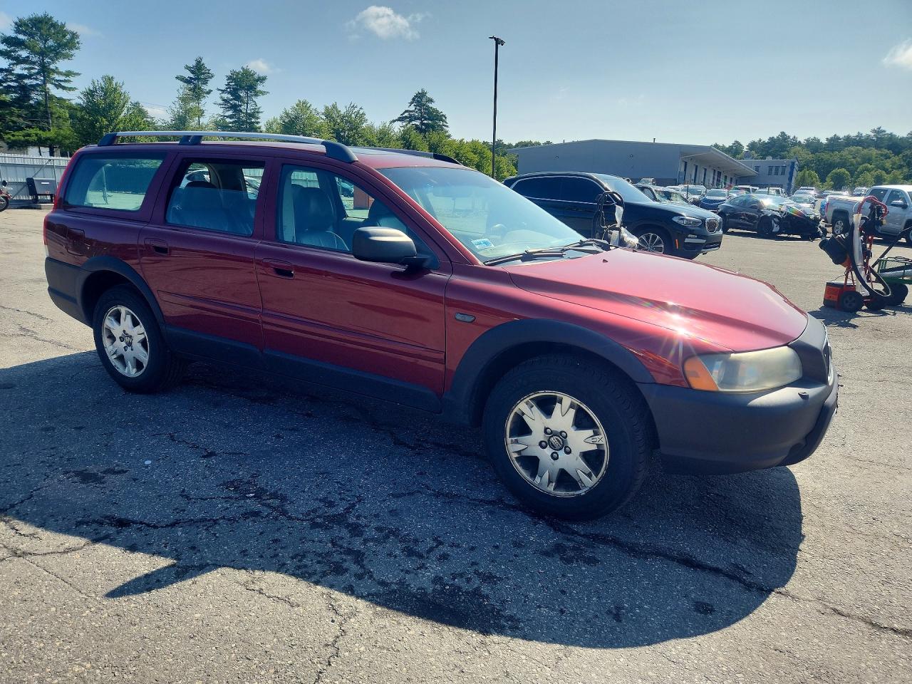 2005 Volvo Xc70 Maroon vin: YV1SZ592951196967