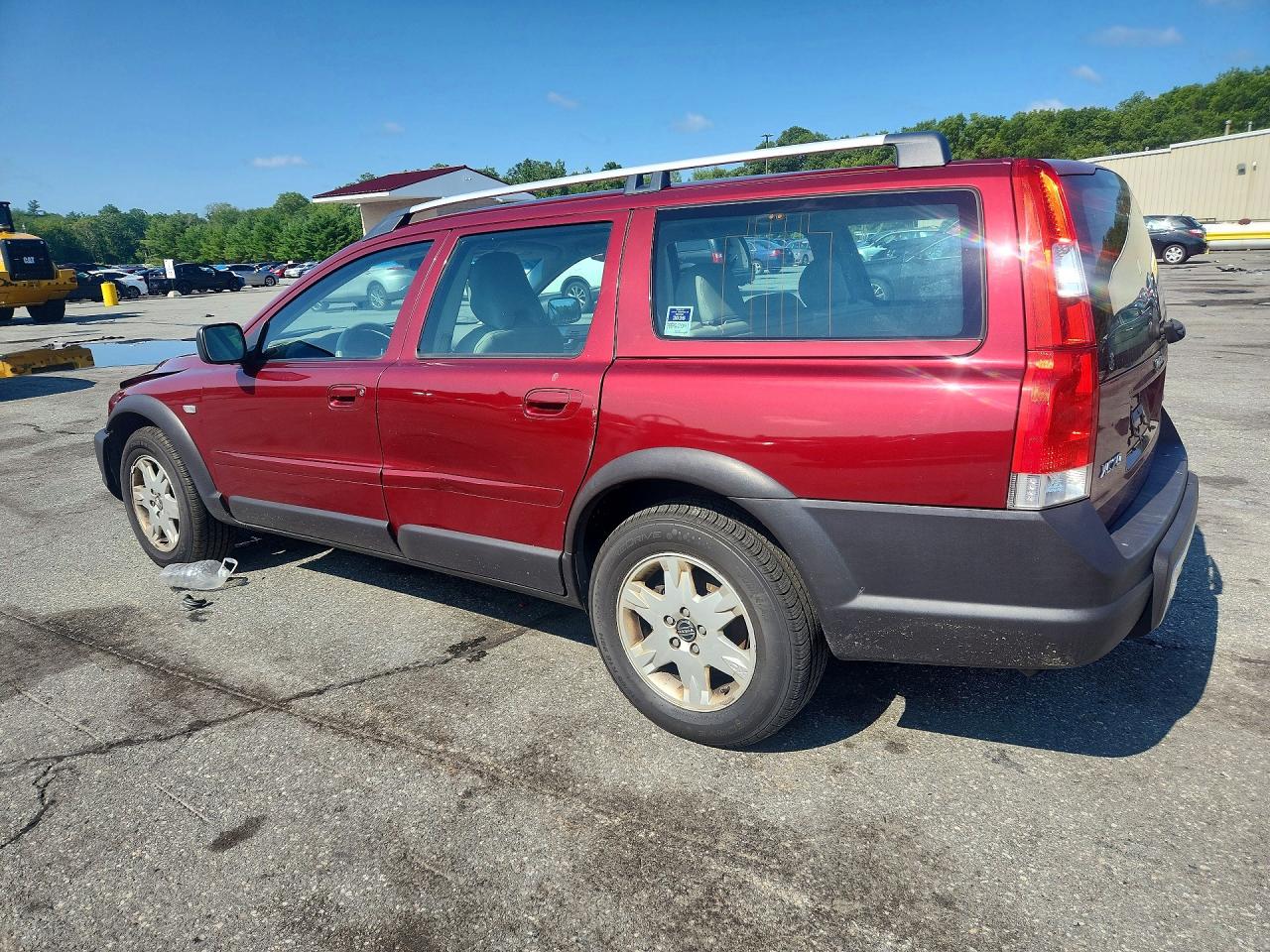 2005 Volvo Xc70 Maroon vin: YV1SZ592951196967