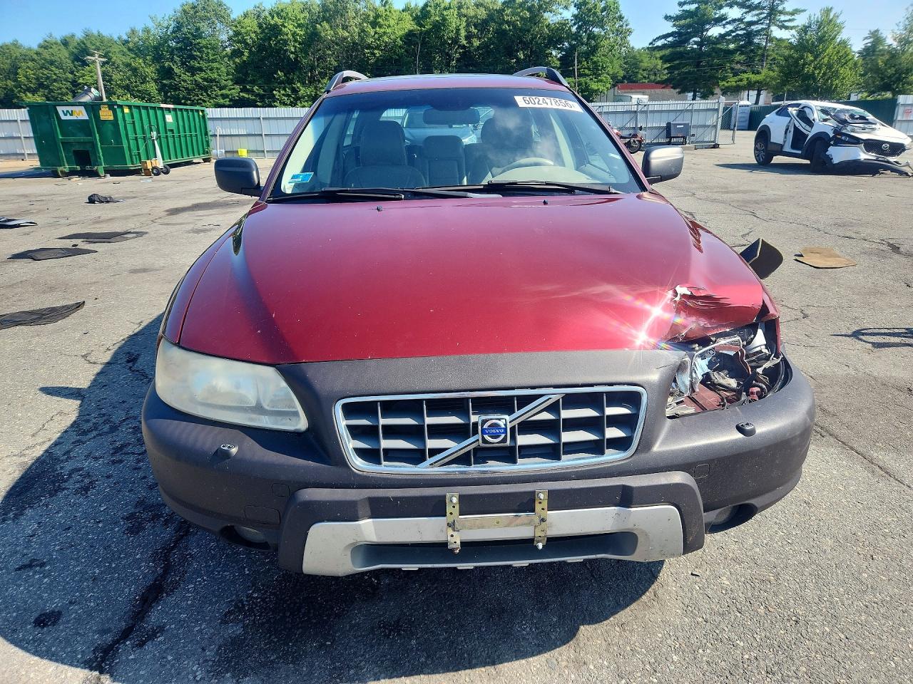 2005 Volvo Xc70 Maroon vin: YV1SZ592951196967