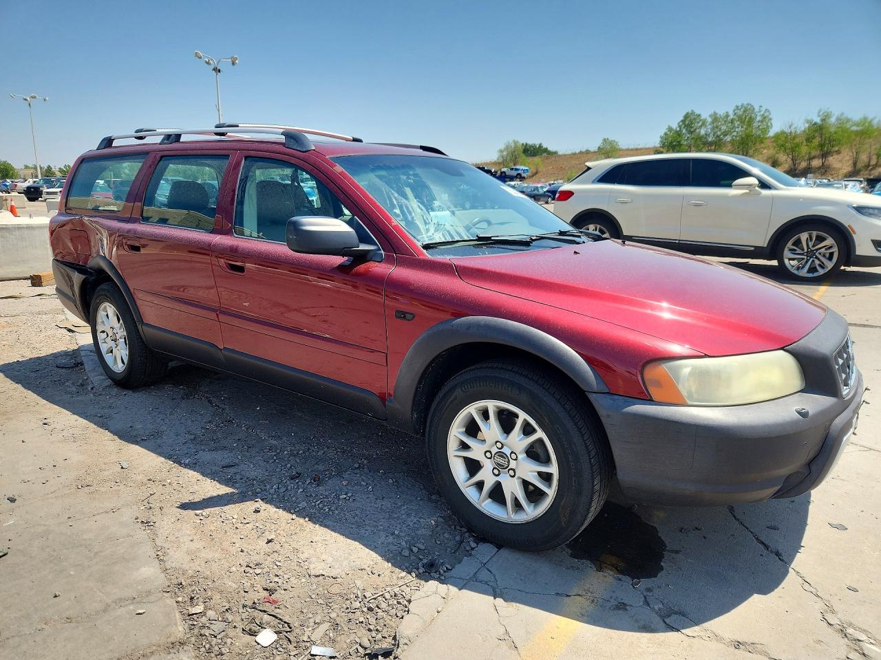 2005 Volvo Xc70 Бордовый vin: YV1SZ592951200998