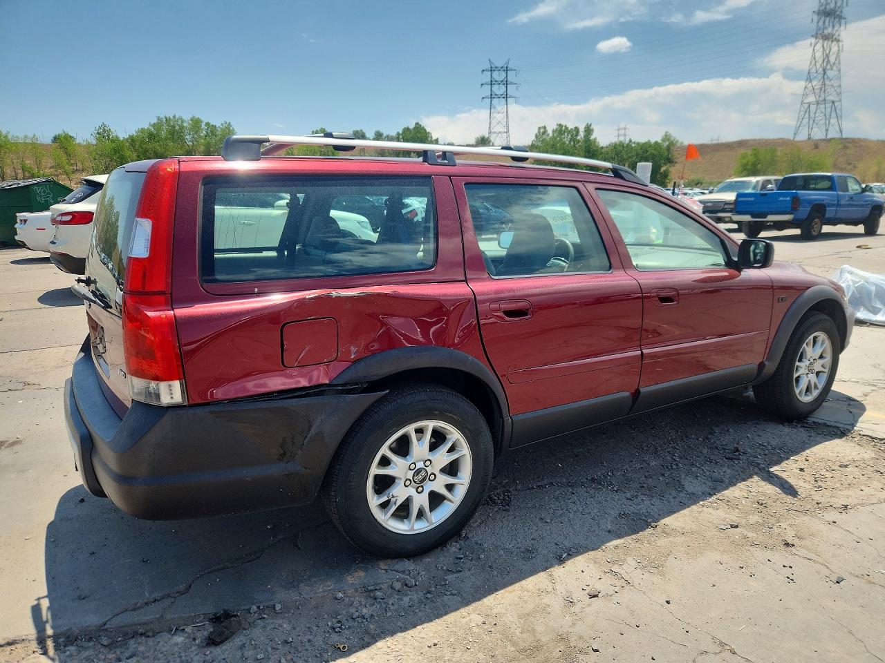 2005 Volvo Xc70 Бордовый vin: YV1SZ592951200998