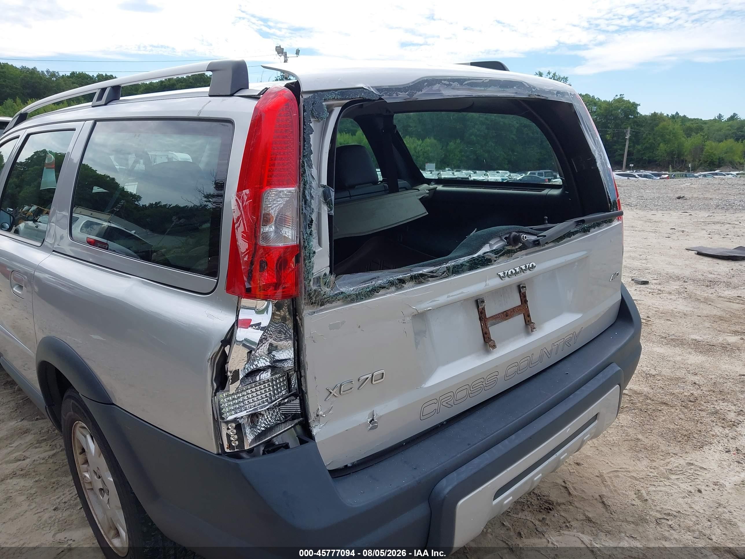 2005 Volvo Xc70 2.5t A Awd/2.5t A Awd Sr Серебряный vin: YV1SZ592X51198923