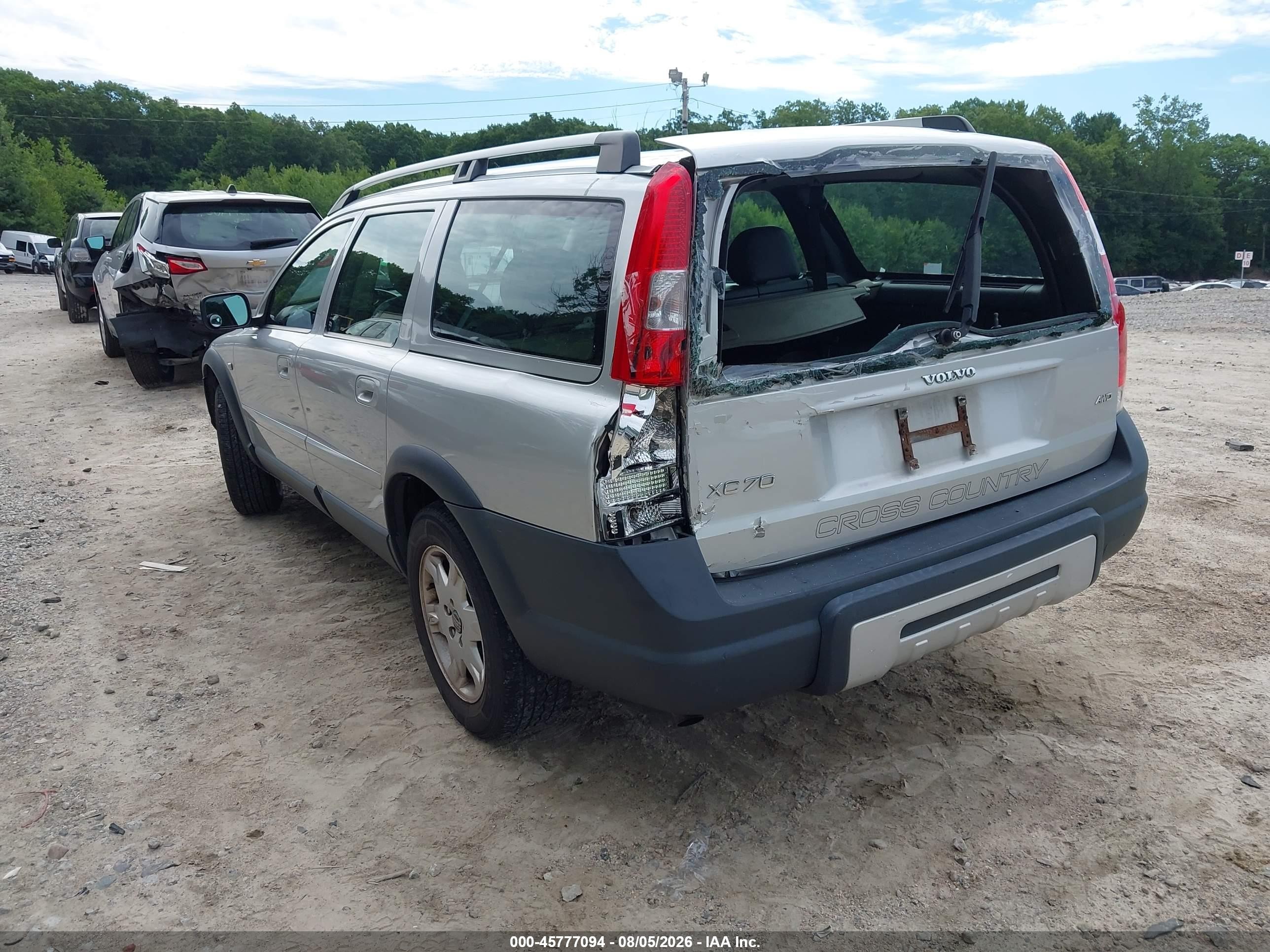 2005 Volvo Xc70 2.5t A Awd/2.5t A Awd Sr Серебряный vin: YV1SZ592X51198923