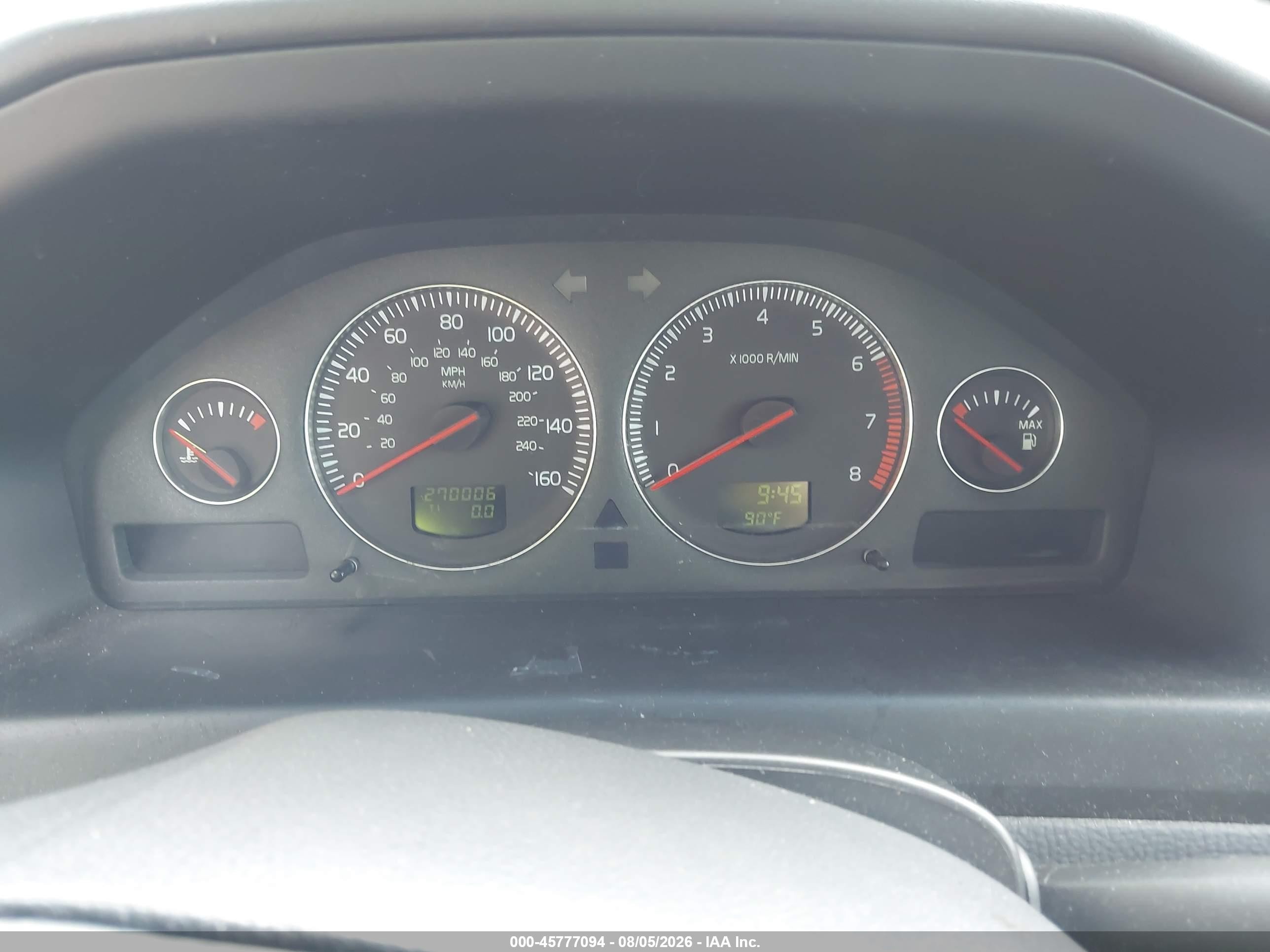 2005 Volvo Xc70 2.5t A Awd/2.5t A Awd Sr Серебряный vin: YV1SZ592X51198923