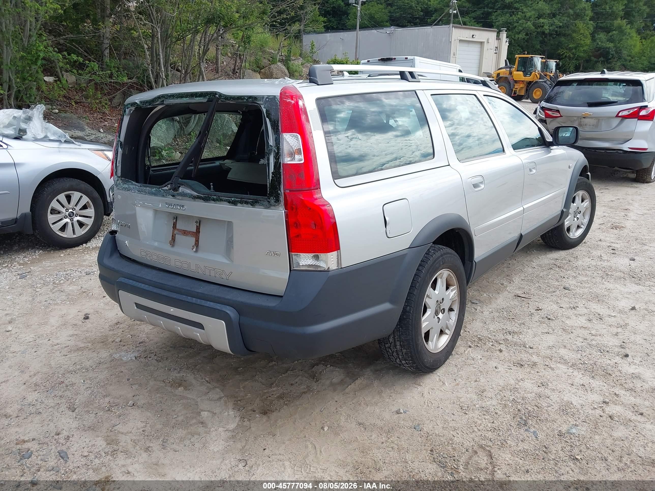 2005 Volvo Xc70 2.5t A Awd/2.5t A Awd Sr Серебряный vin: YV1SZ592X51198923