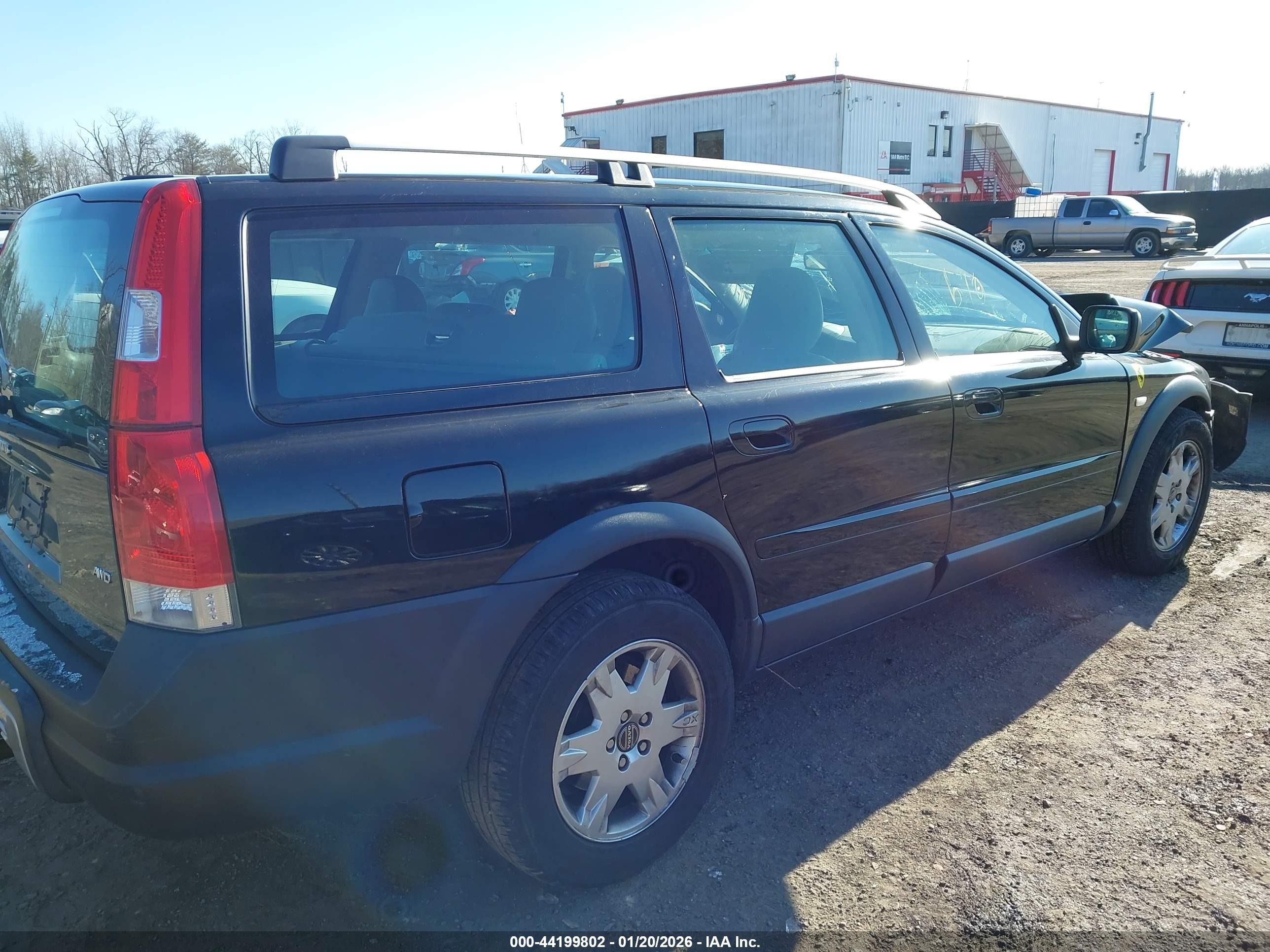 2005 Volvo Xc70 2.5t Awd Black vin: YV1SZ592X51199148